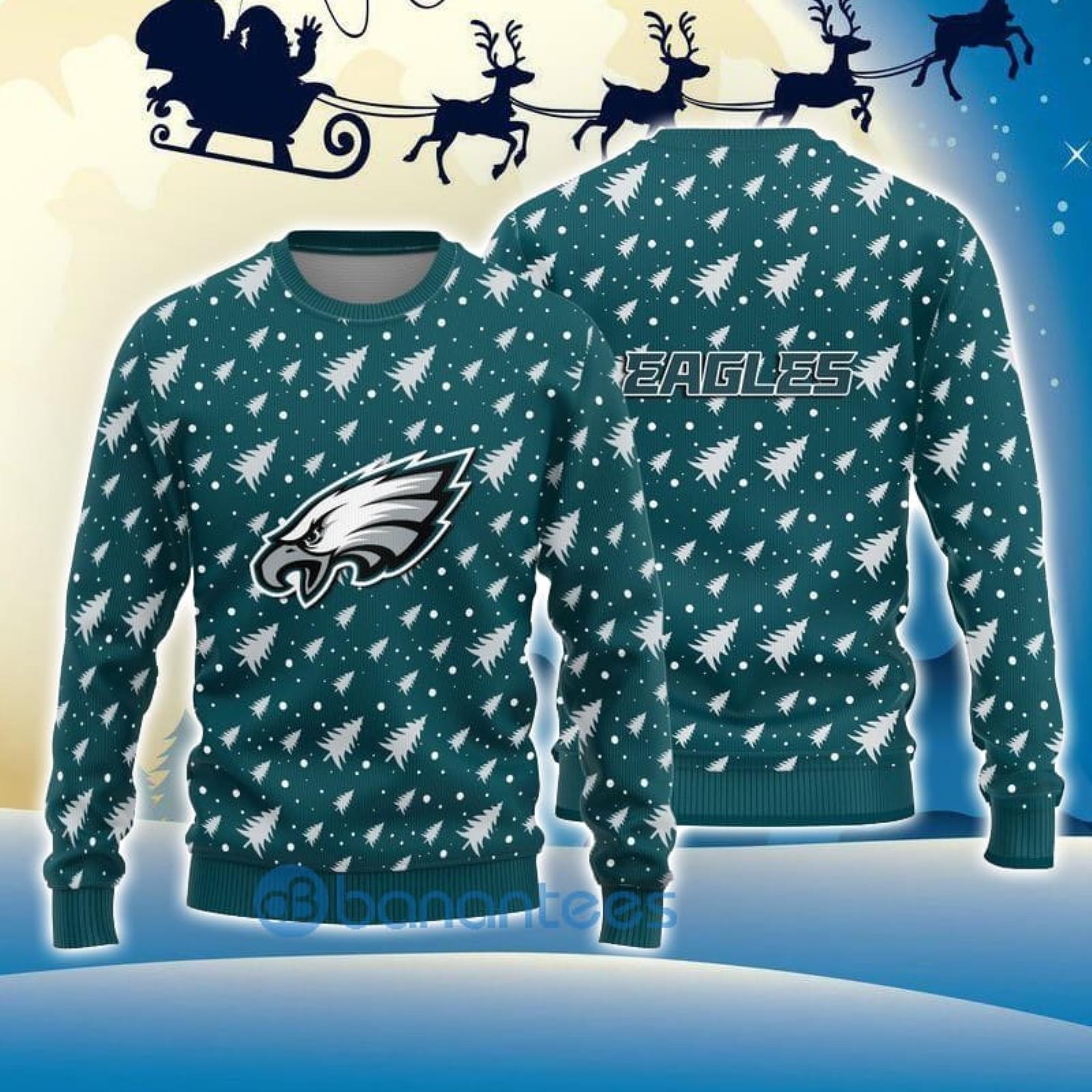 Christmas Gift Philadelphia Eagles Ugly Christmas Sweater - Banantees