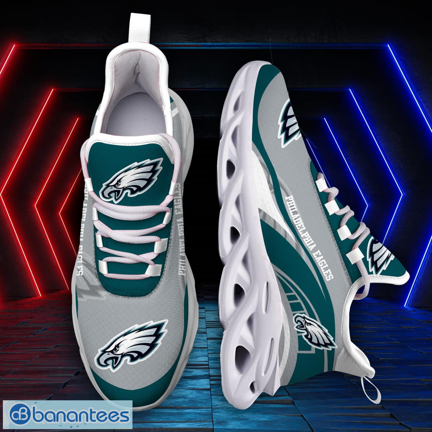 Philadelphia Eagles Sneakers Max Soul Sneakers Sport Gift For Men And Women - Philadelphia Eagles Sneakers Max Soul Trending Summer 51190_4