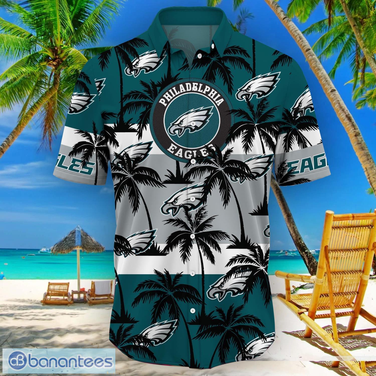 Personalized Philadelphia Eagles Aloha Summer Beach Tropical