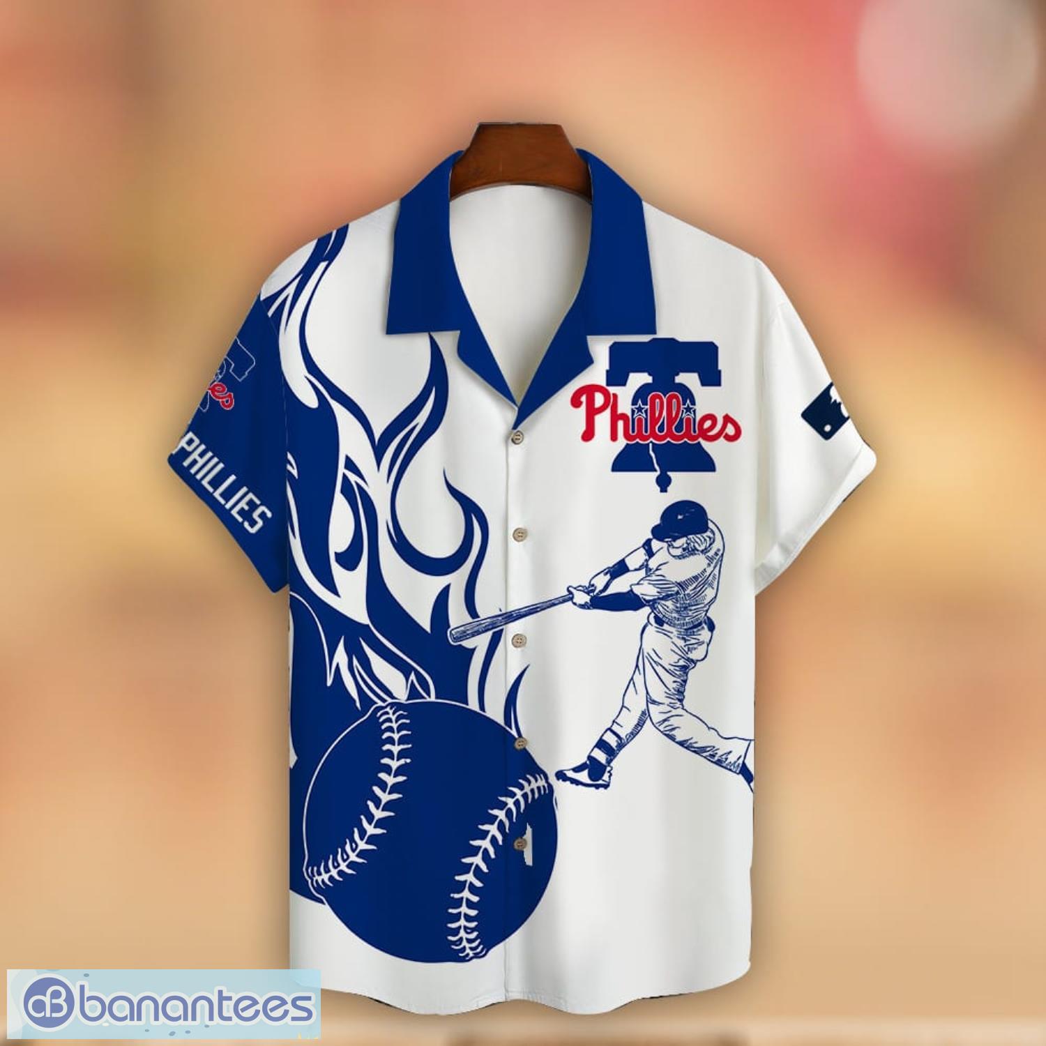 Philadelphia Phillies Major League Baseball 3D Print Hawaiian Shirt For True  Fans