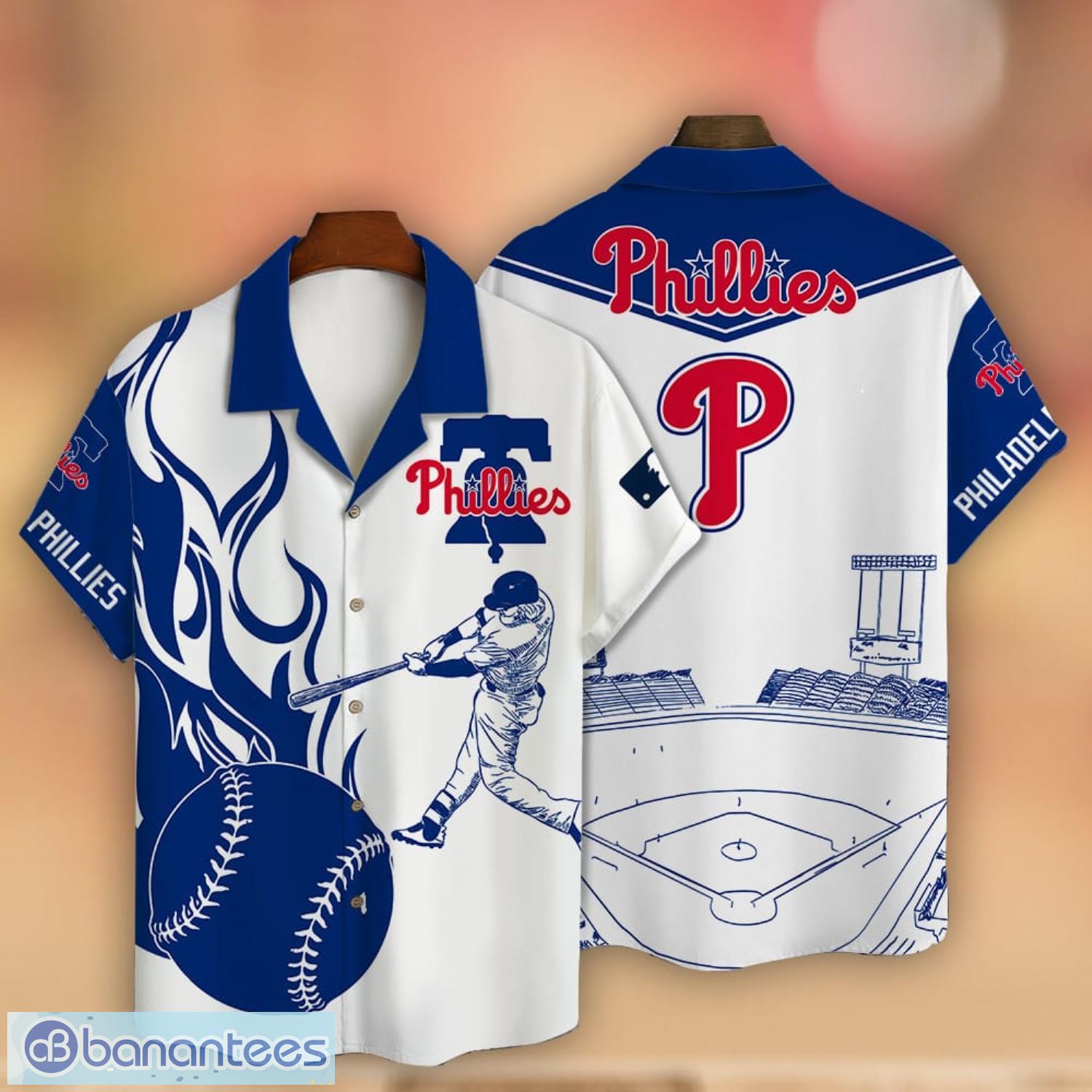 Philadelphia Phillies Lover Major League Baseball Aloha Hawaiian Shirt