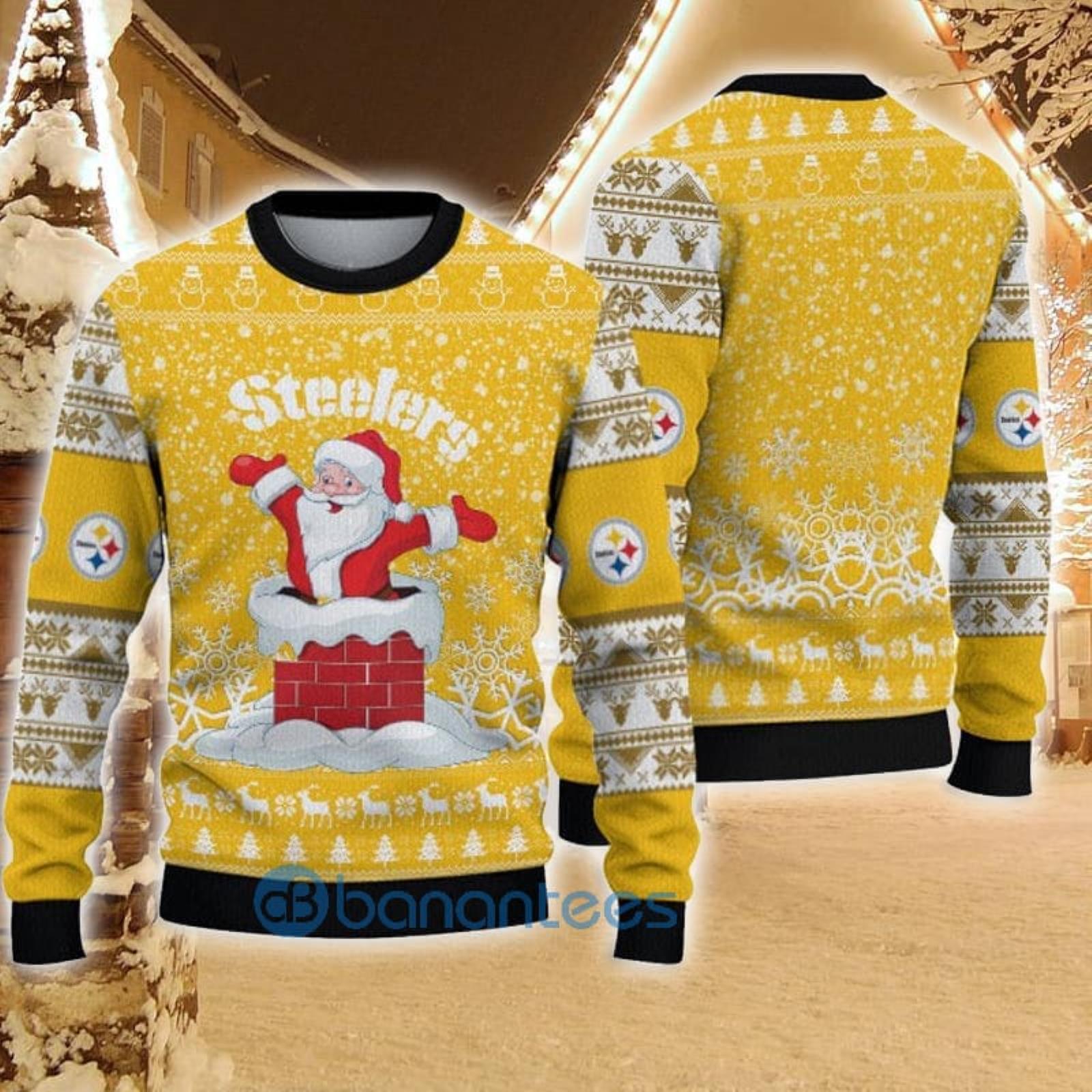 Christmas Gift Pittsburgh Steelers Ugly Christmas Sweater - Banantees