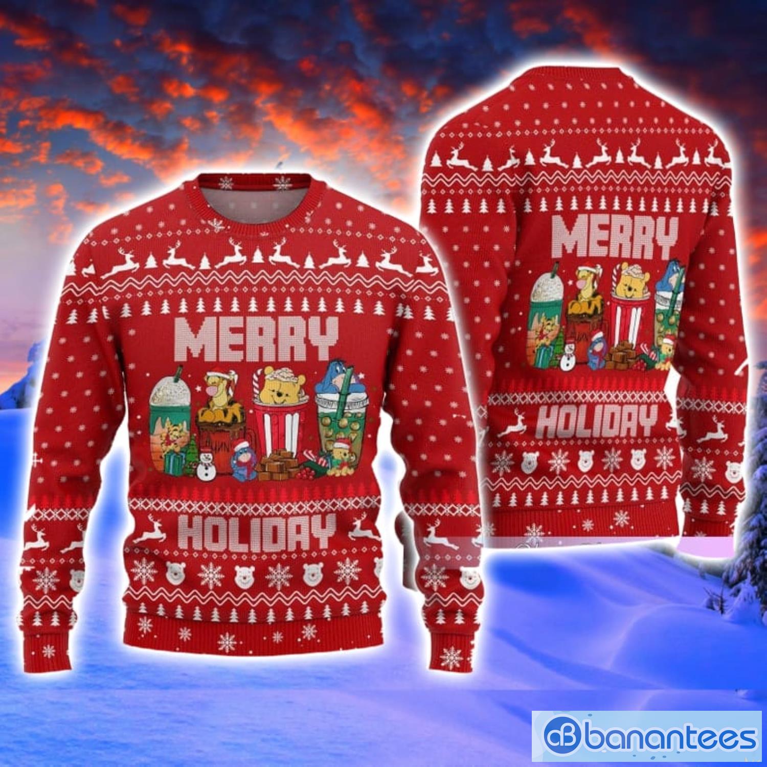 Pooh Ugly Sweater Mery Christmas Winnie The Pooh Ugly Christmas Sweater Funny Christmas Gift Product Photo 1 Pooh Ugly Sweater Mery Christmas Winnie The Pooh Ugly Christmas Sweater Funny Christmas Gift Product Photo 1