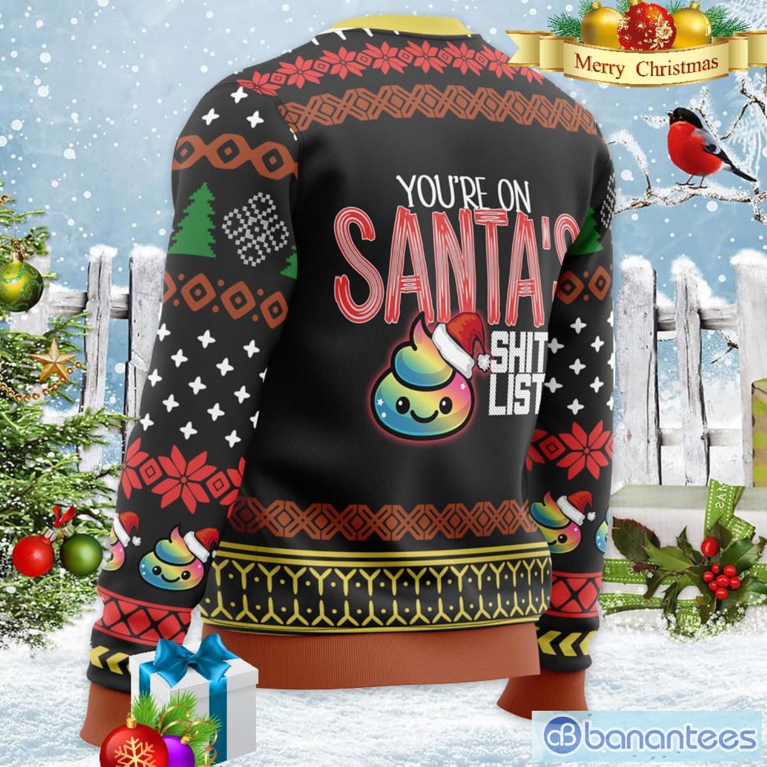 Poop Xmas Men And Women Christmas Gift 3D Ugly Christmas Sweater - Banantees