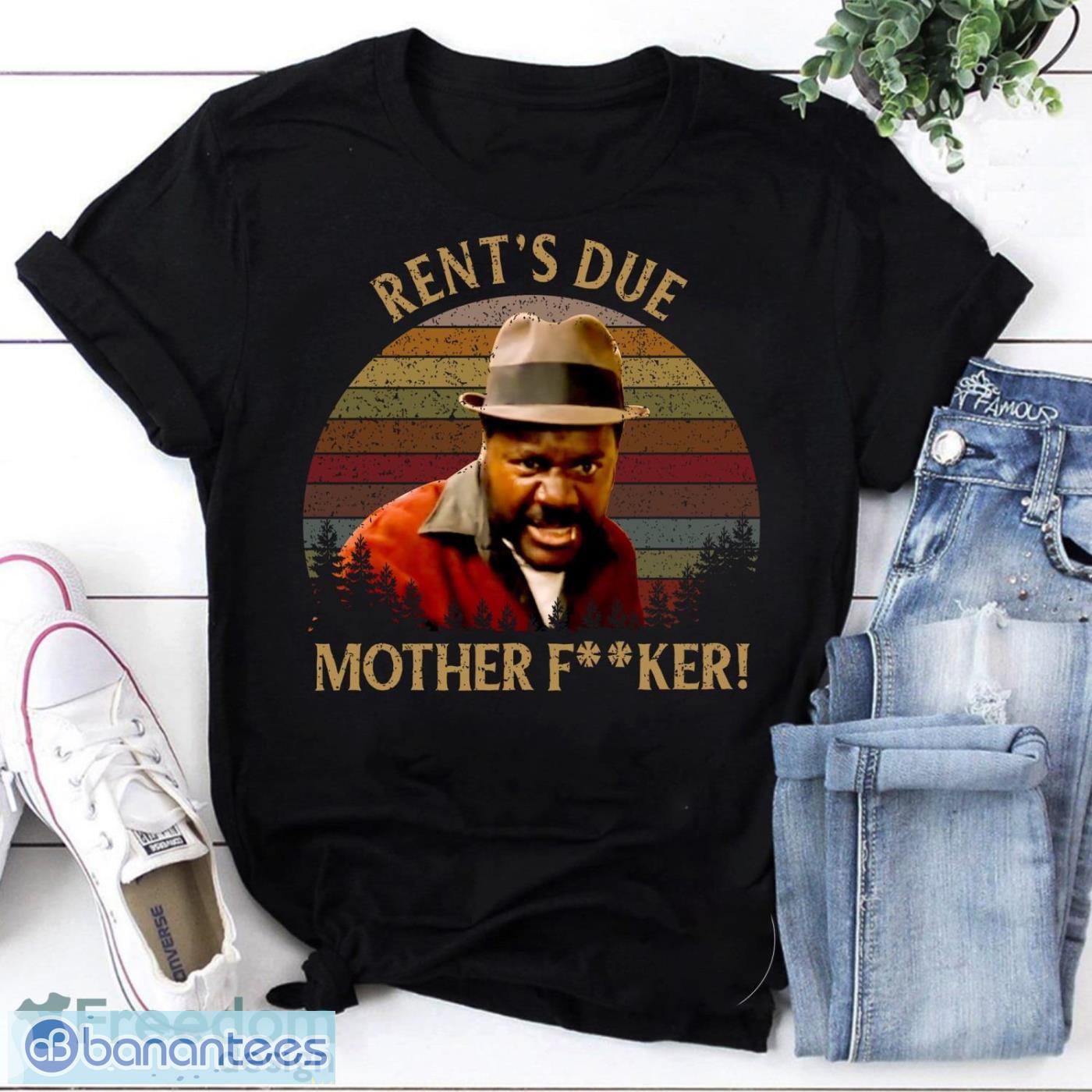 Rent's Due Mother Fucker Vintage T-Shirt Coming to America Shirt Coming to America Movies Shirt Product Photo 1