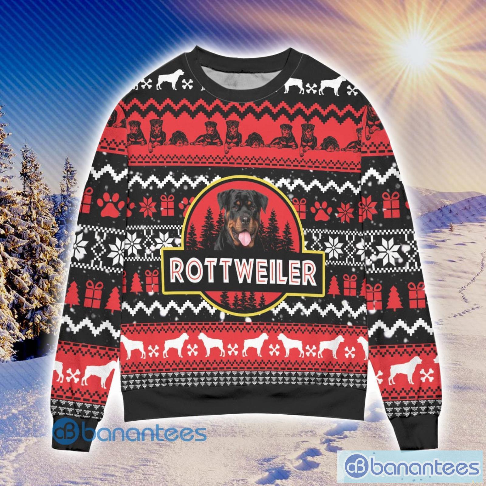 Rottweiler hot sale christmas sweater