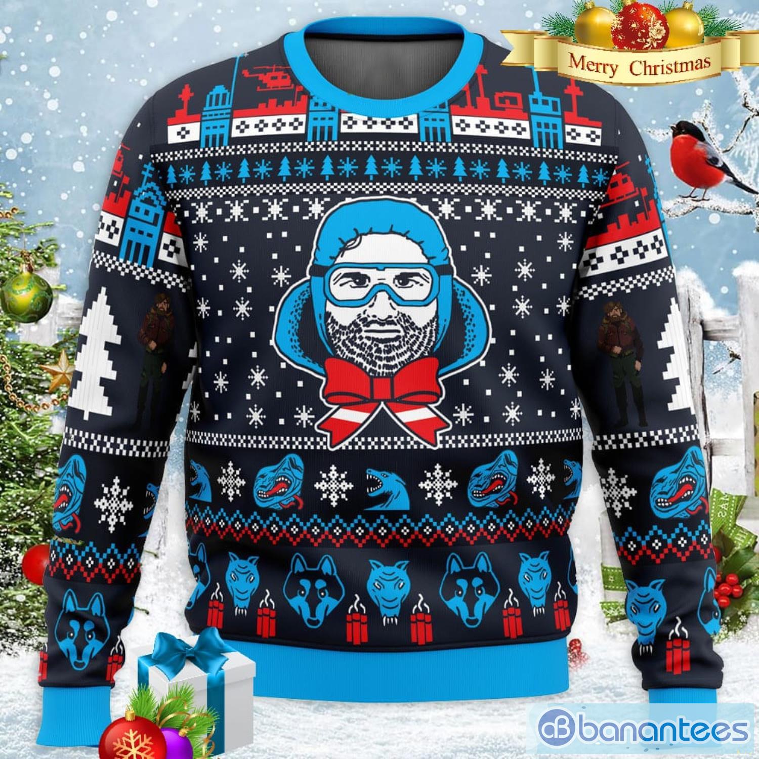  Mens Ugly Christmas Sweater 3D Xmas Unique