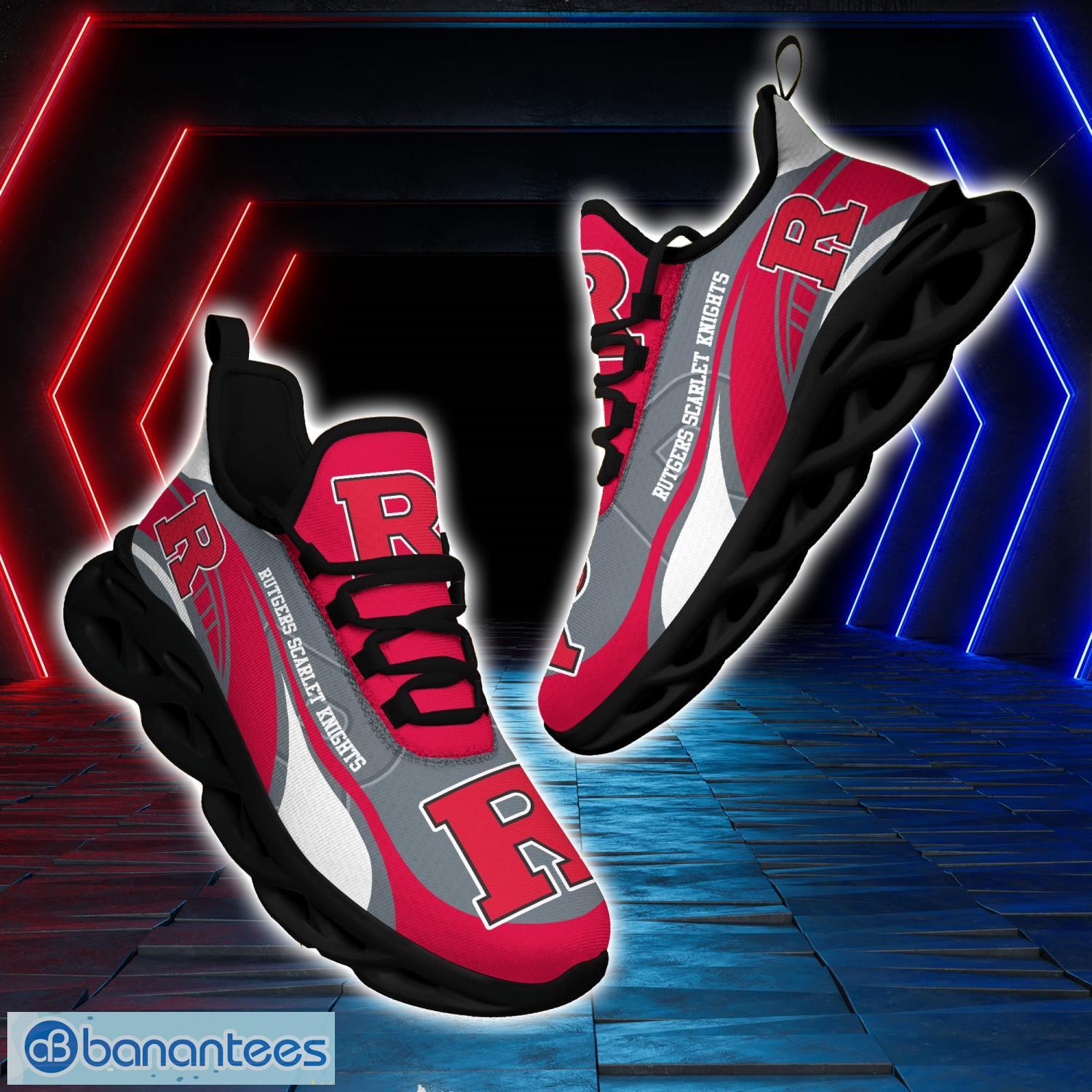 Rutgers Scarlet Knights Sneakers Max Soul Sneakers Sport Gift For Men And Women - Rutgers Scarlet Knights Sneakers Max Soul Trending Summer 51190_5