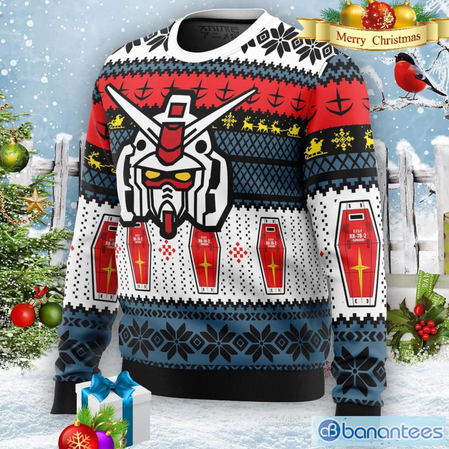 Gundam christmas sweater new arrivals