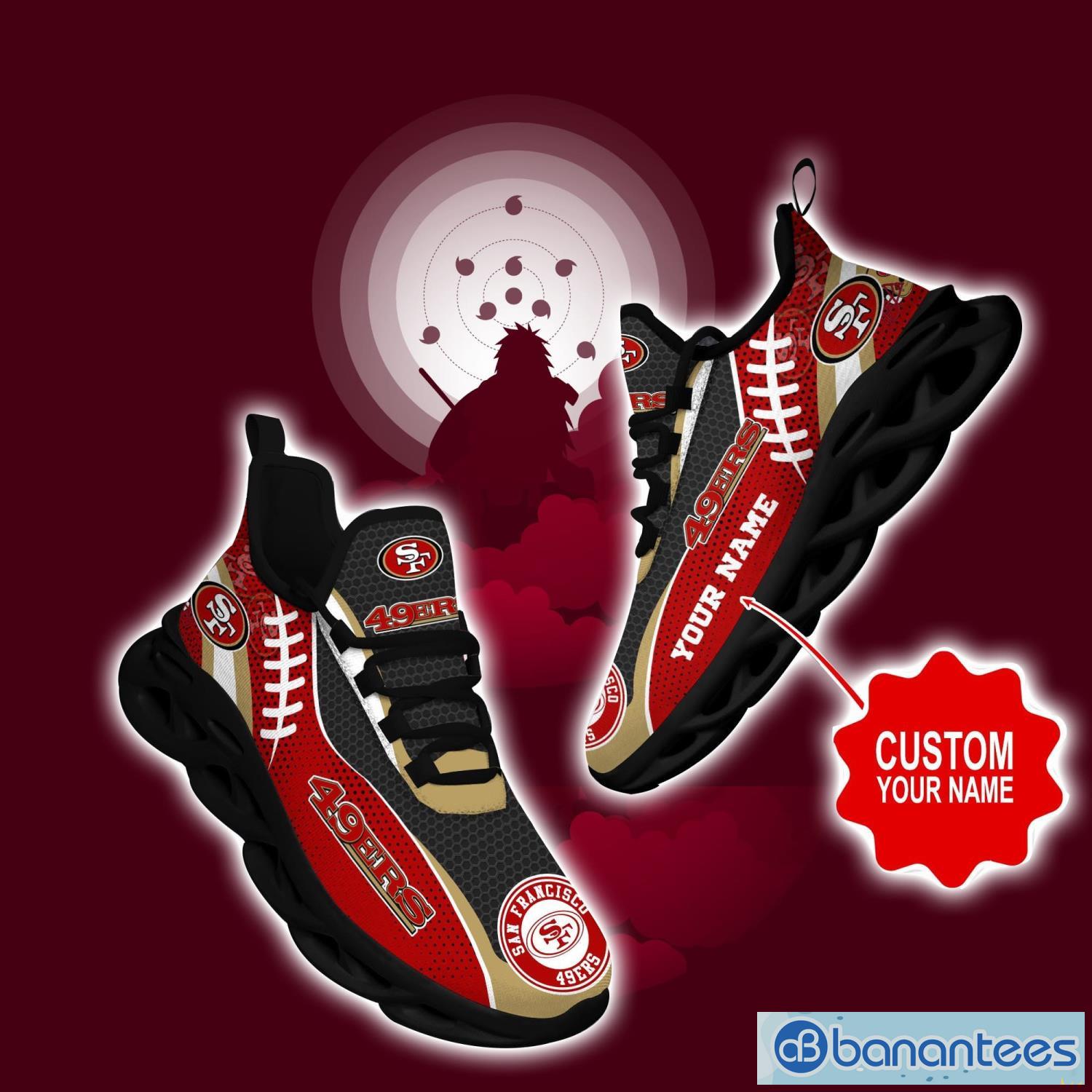 San Francisco 49ers Design Max Soul Shoes For Men And Women - Banantees