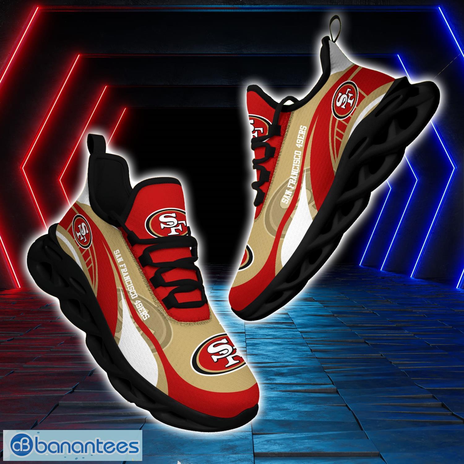 San Francisco 49ers Sneakers Max Soul Sneakers Sport Gift For Men And Women - San Francisco 49ers Sneakers Max Soul Trending Summer 51190_5