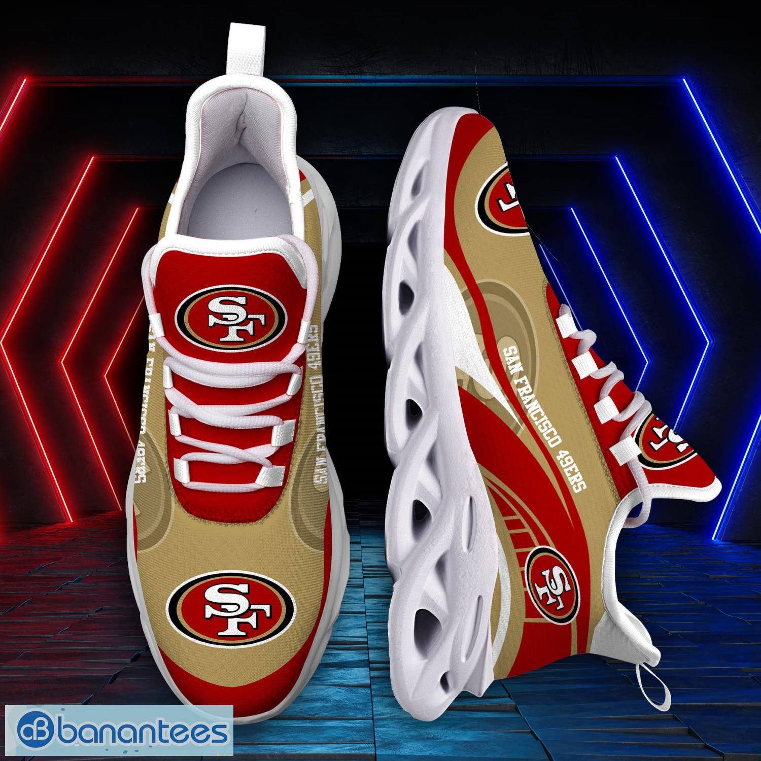 San Francisco 49ers Sneakers Max Soul Sneakers Sport Gift For Men And Women - San Francisco 49ers Sneakers Max Soul Trending Summer 51190_4