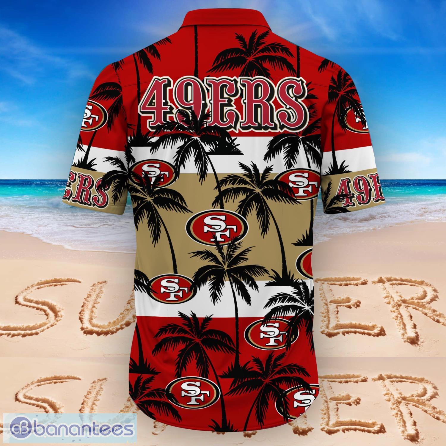 Tropical Summer San Francisco 49Ers Short Sleeve Hawaiian Shirt - Hot Sale  2023