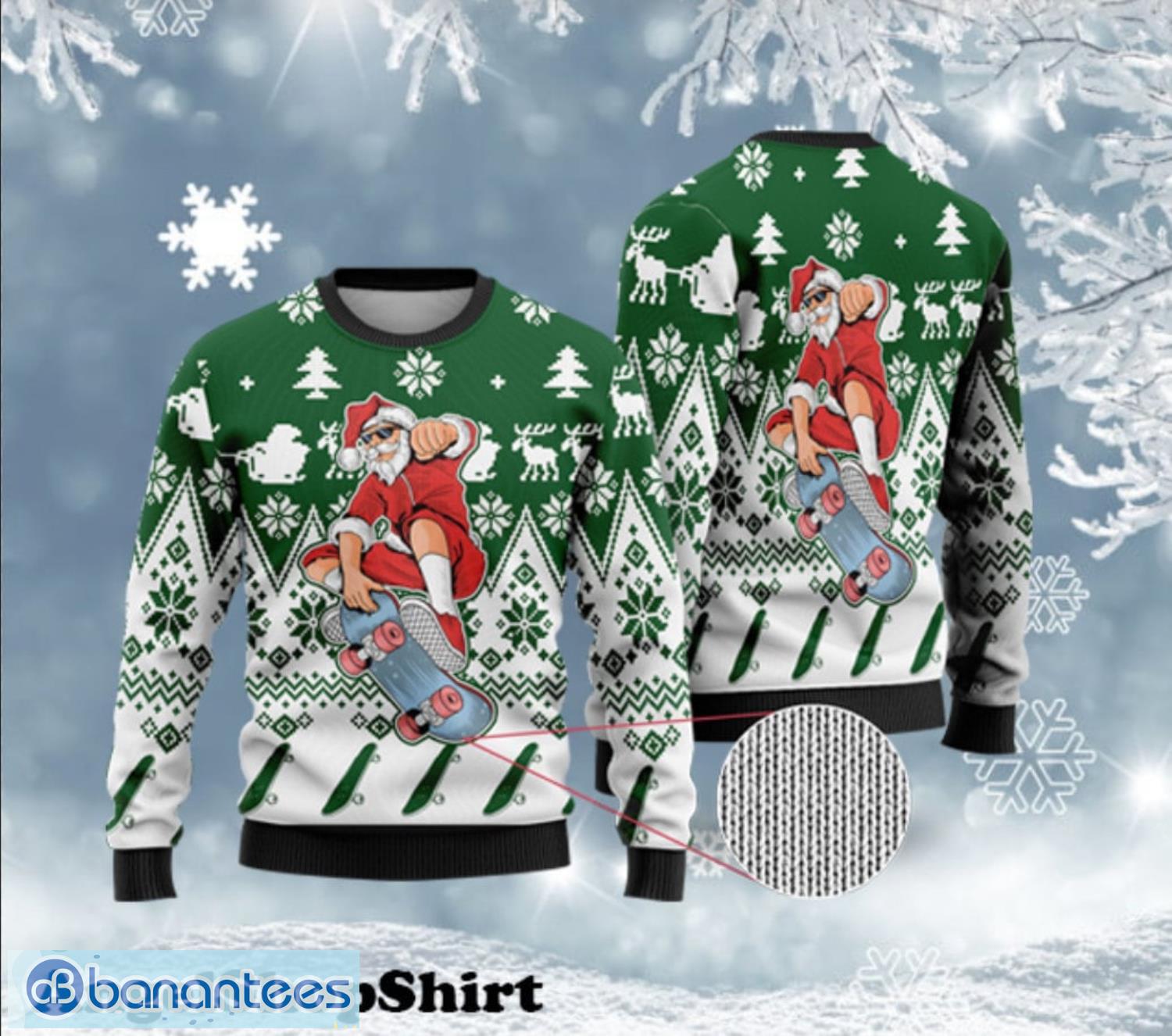 Washington Redskins Grinch & Scooby-Doo Christmas AOP Sweater