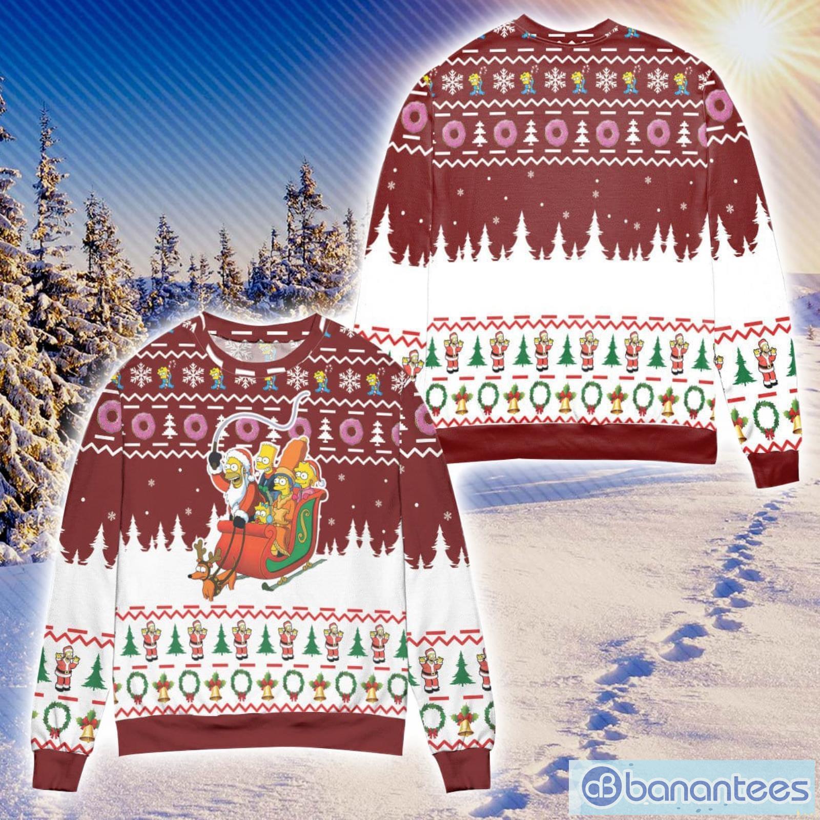 Washington Redskins Snowflakes Pattern Ugly Christmas Sweater Christmas  Gift - Banantees