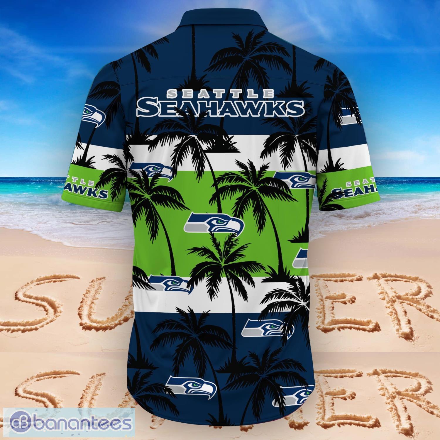 Seahawks Hawaiian Shirt Seattle Seahawks Summer Beach Button Down