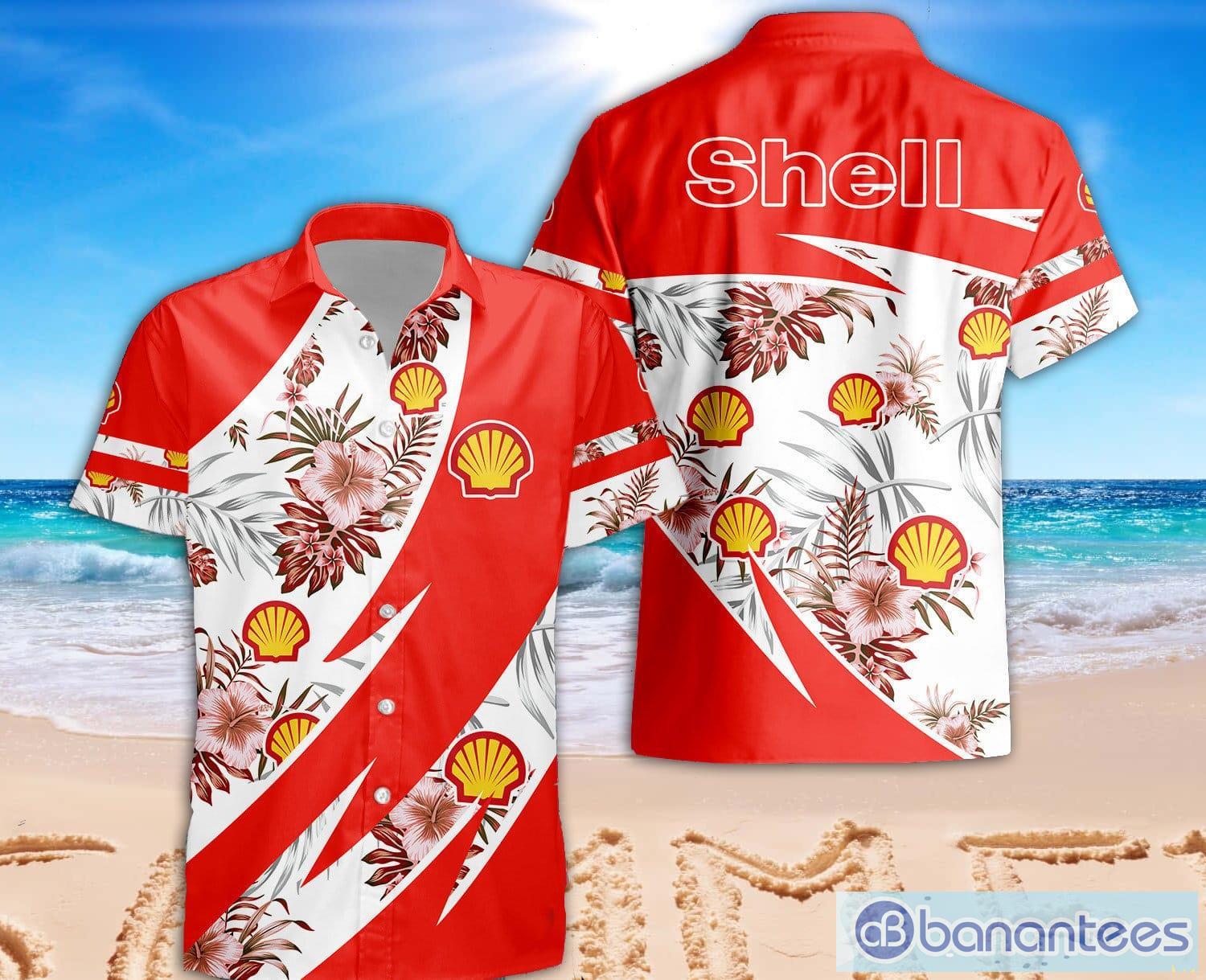 shell Hawaiian Shirt New Trend Summer Vacation Gift Product Photo 1