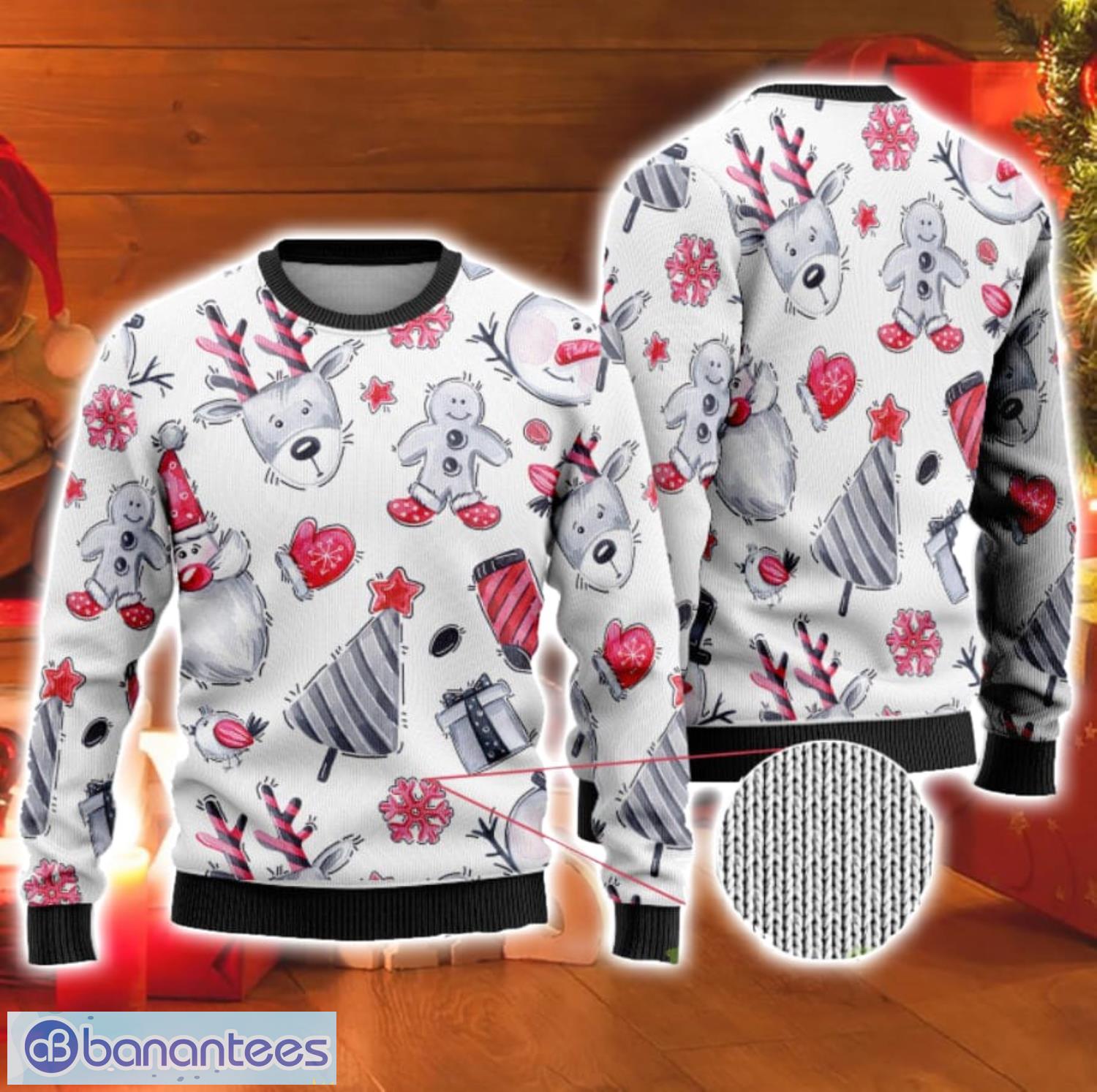 New York Yankees Basic Ugly Christmas Sweater - Banantees