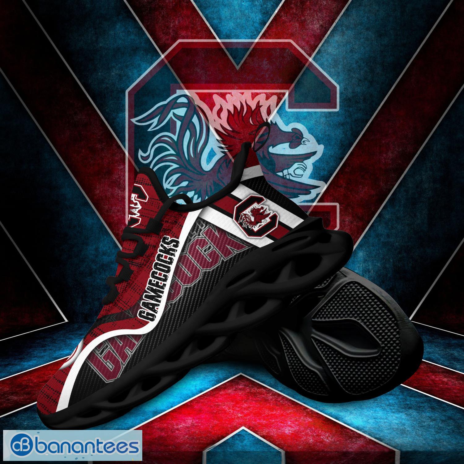 Carolina Panthers Floral Snow Flowers Blue Color Sneakers Max Soul Shoes  For Fans Gift - Freedomdesign