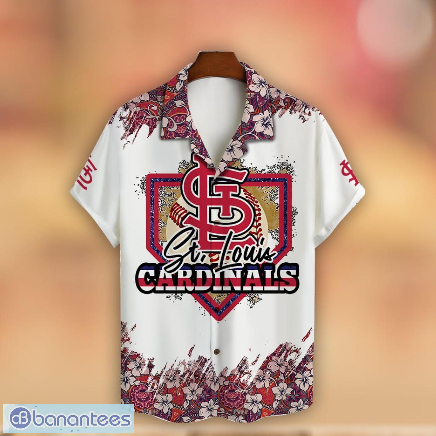St Louis Cardinals Major League Baseball 3d Print Hawaiian Shirt