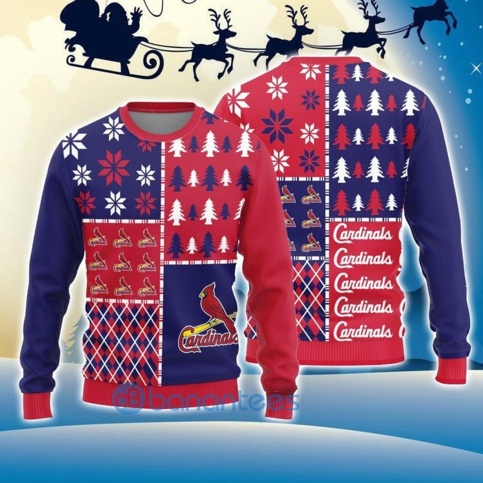 Baseball Christmas Pattern Ugly Sweater - T-shirts Low Price