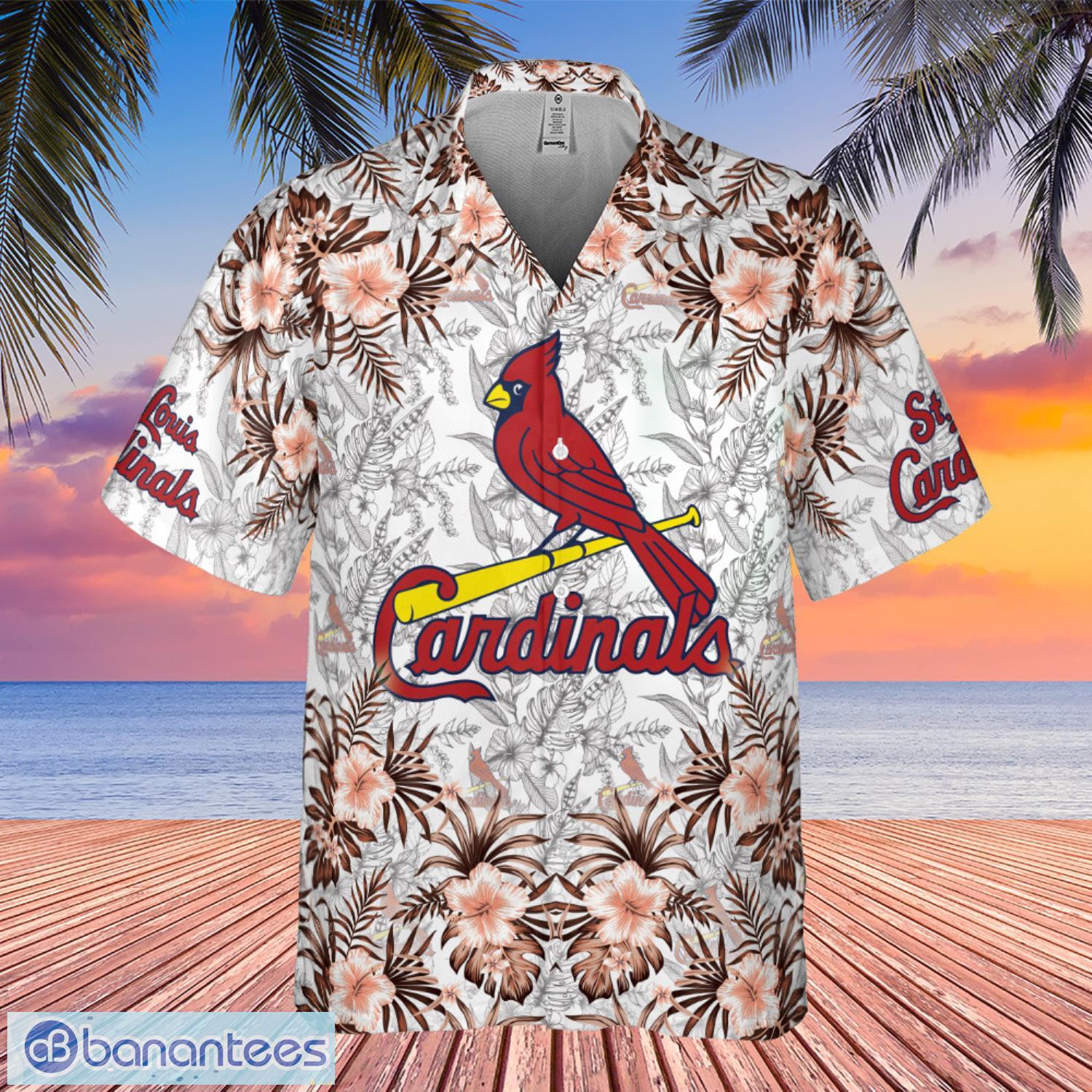 St. Louis Cardinals Major League Baseball AOP Hawaiian Shirt For