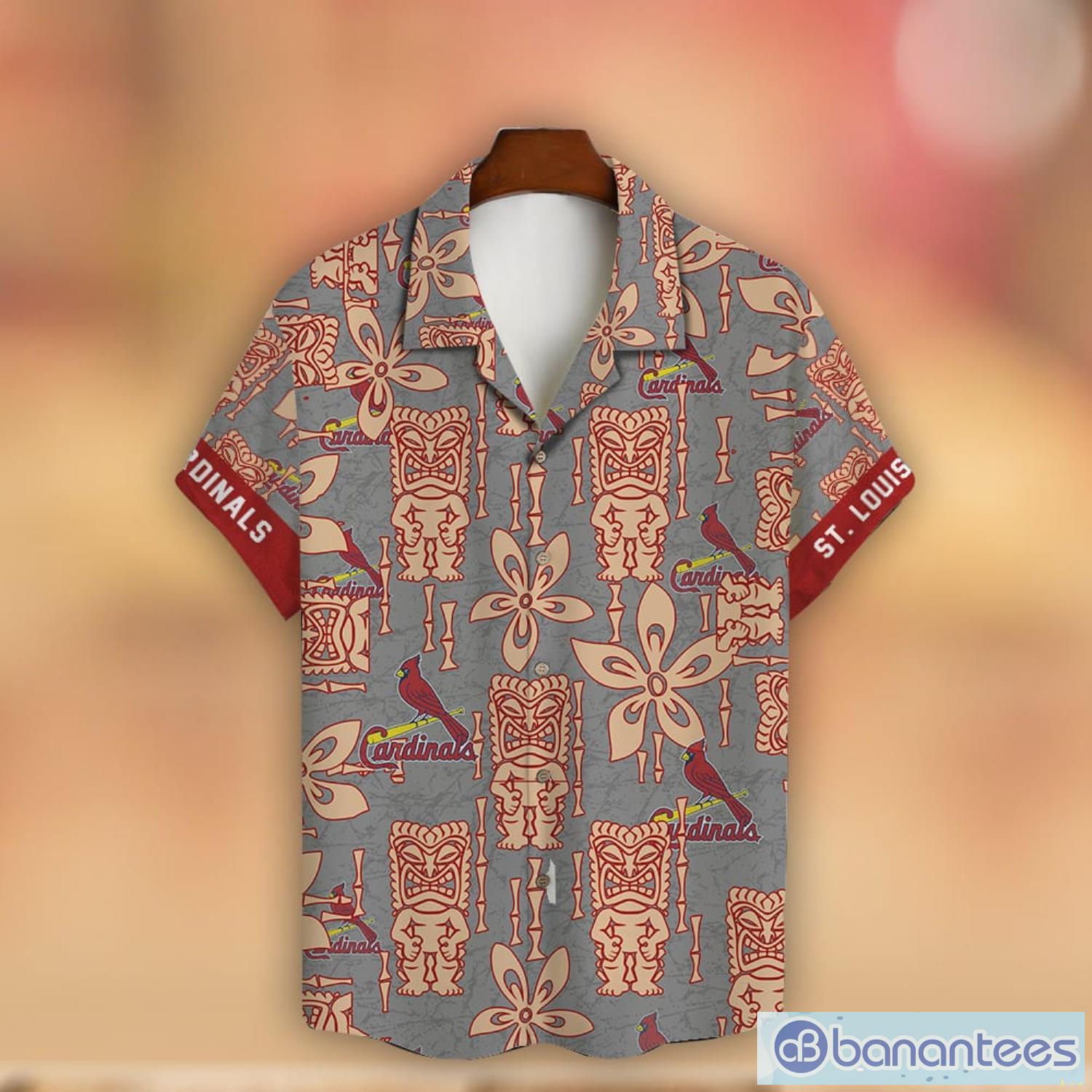 St Louis Cardinals MLB Floral Unisex Full Printing Hawaiian Shirt