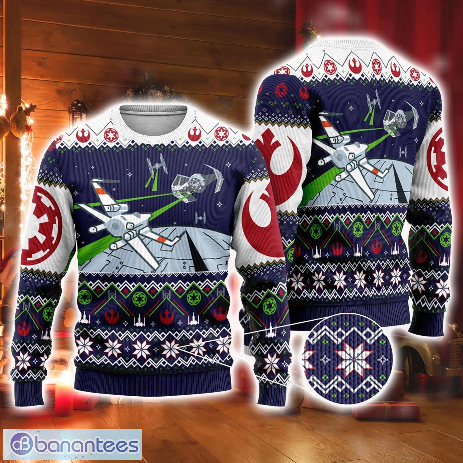 Star Wars Starwarian Ugly Christmas Sweater Xmas Gifts Product Photo 1