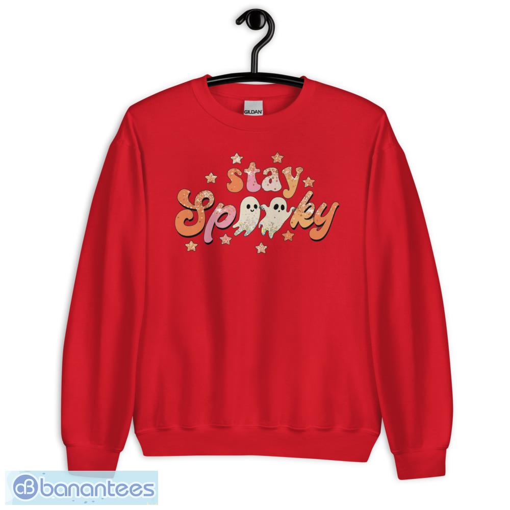 stay spooky spooky vibe boo ghost t shirt 3 image Stay Spooky Spooky Vibe Boo Ghost T-Shirt - Unisex Heavy Blend Crewneck Sweatshirt