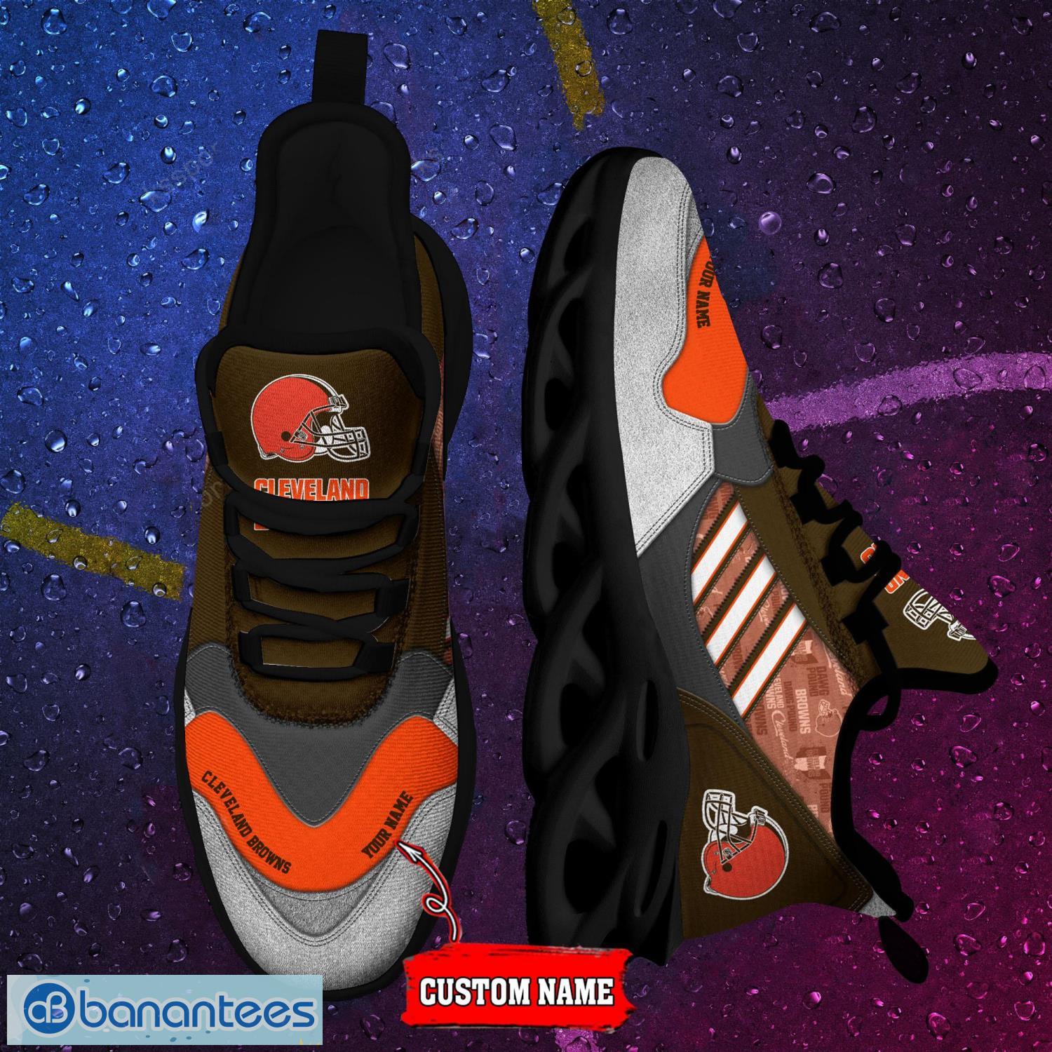 Custom Name Cleveland Browns Personalized Max Soul Shoes