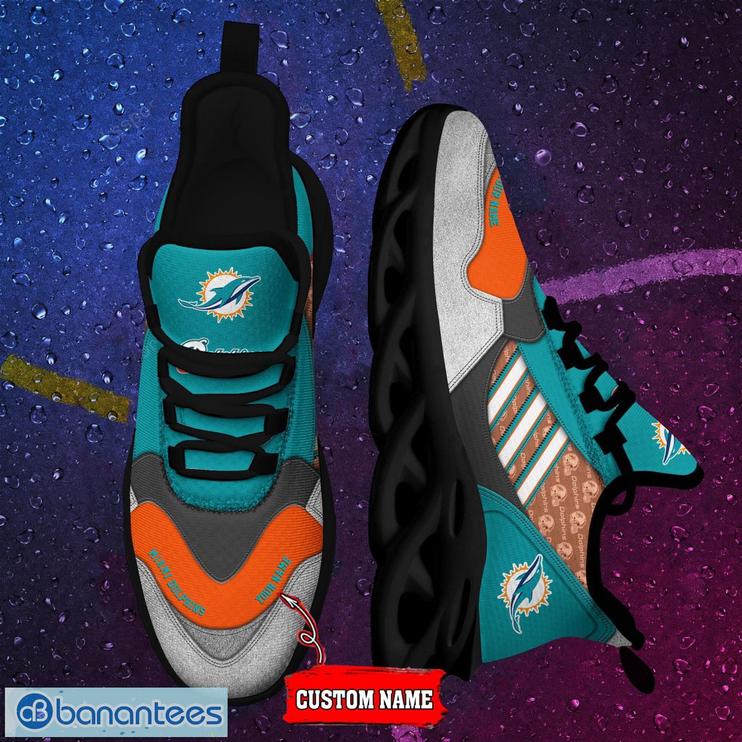 Running Sneakers NFL Miami Dolphins Personalized Name Max Soul Chunky  Sneakers - YesItCustom