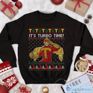 Jingle All The Way Sweater Turbo Man T Shirt It's Turbo Time Shirt Christmas Xmas Gifts Product Photo 1