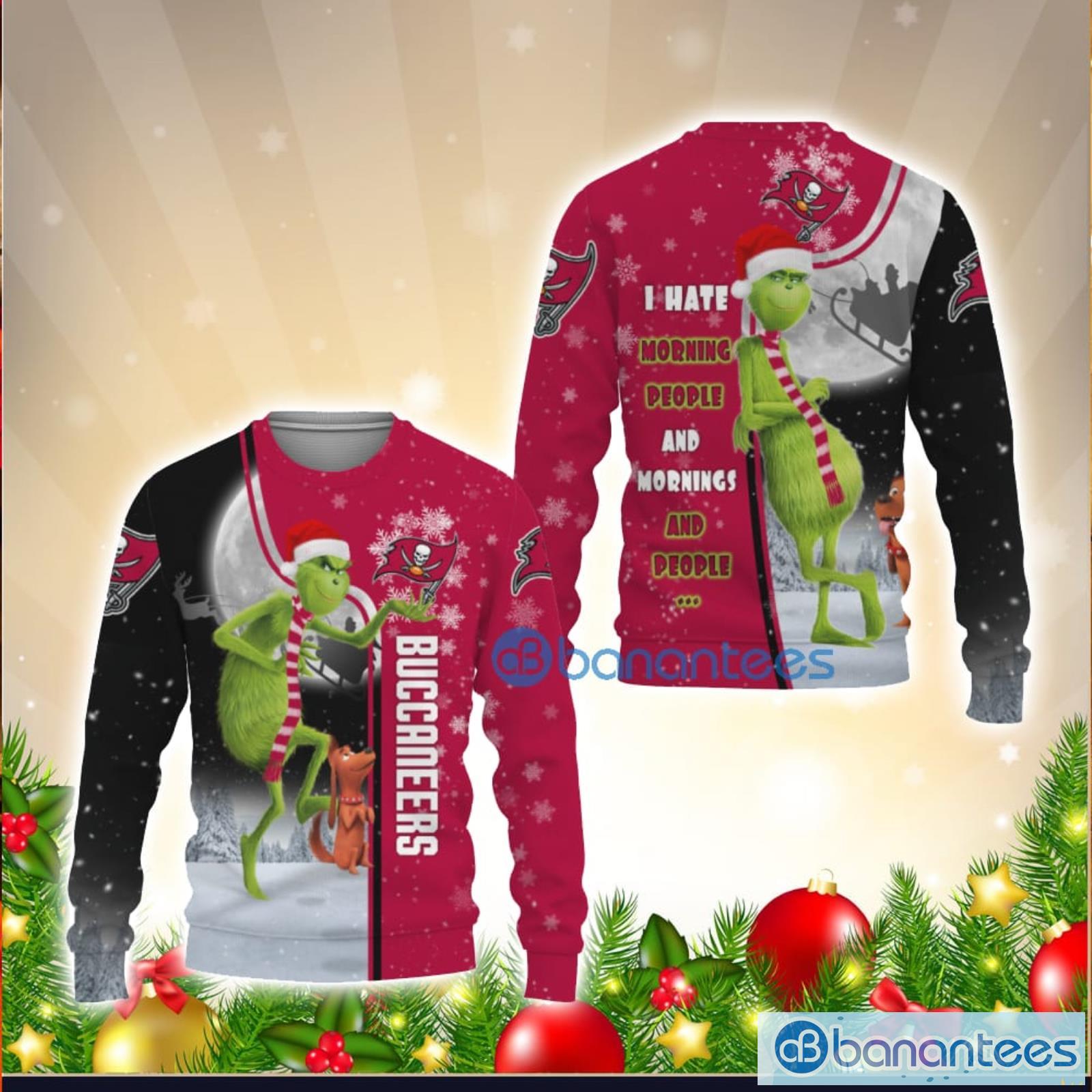 Tampa Bay Buccaneers Christmas Pattern Ugly Christmas Sweater Christmas  Gift - Banantees