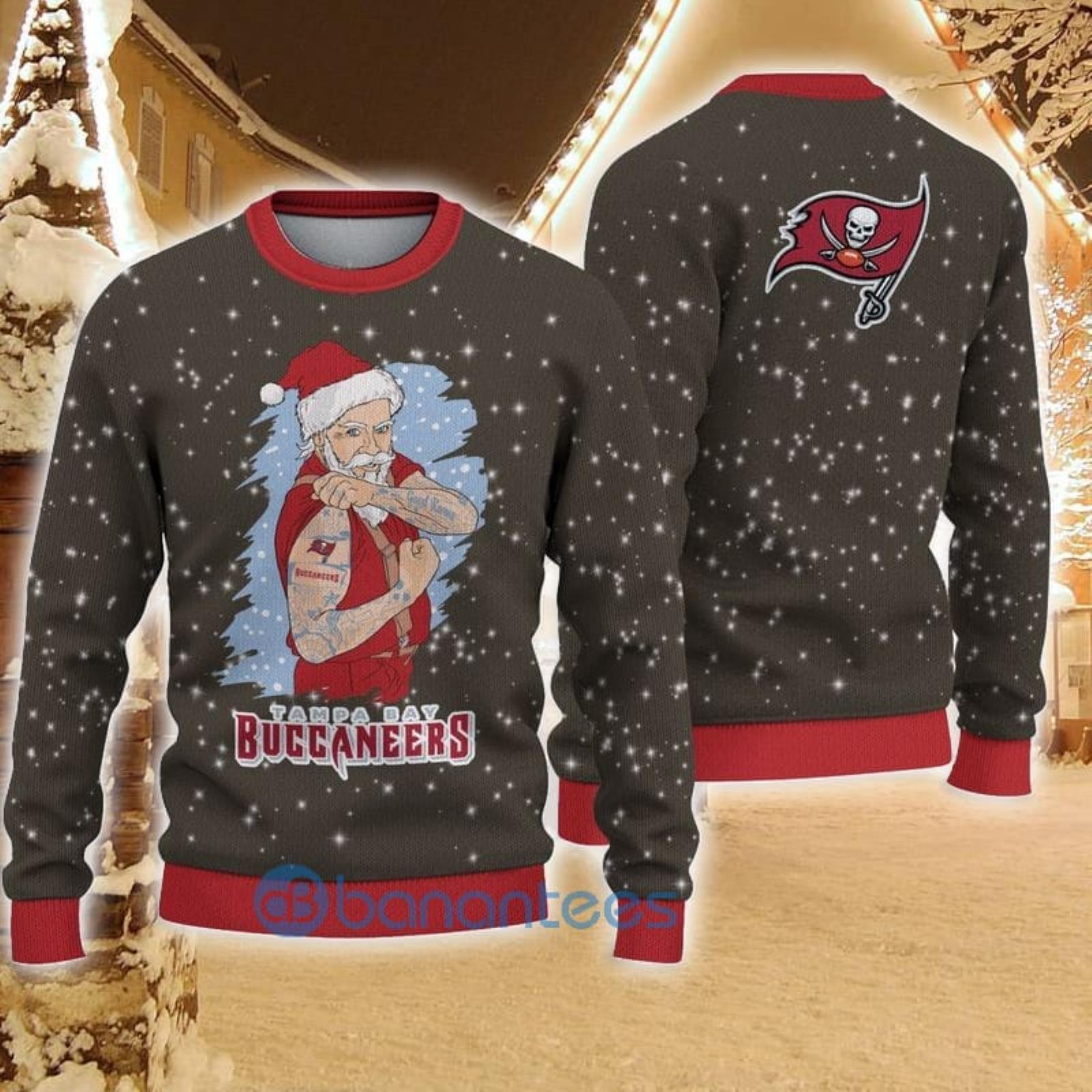 Tampa Bay Buccaneers Christmas Pattern Ugly Christmas Sweater Christmas  Gift - Banantees