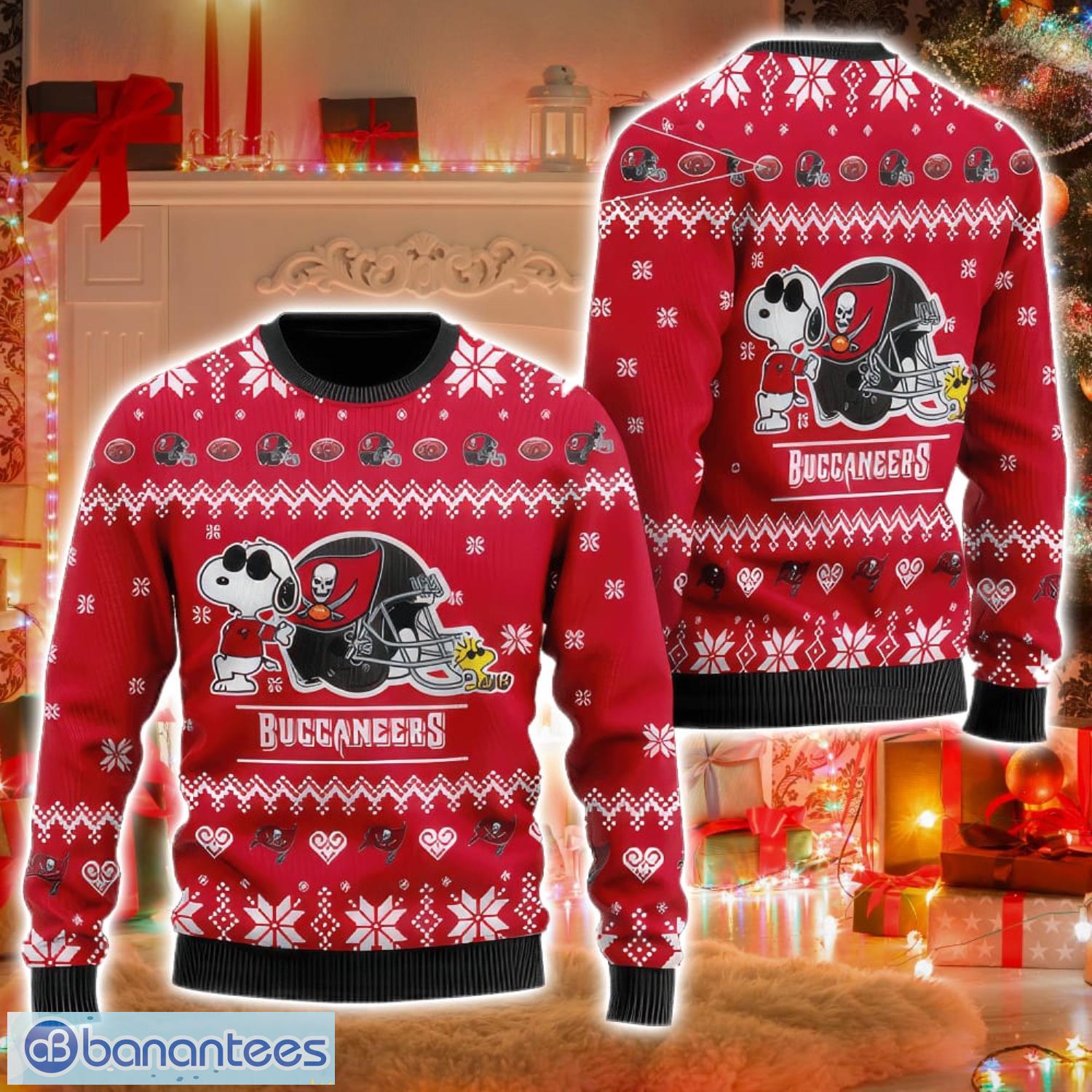 MLB Boston Red Sox Snoopy Love Ugly Christmas Sweater