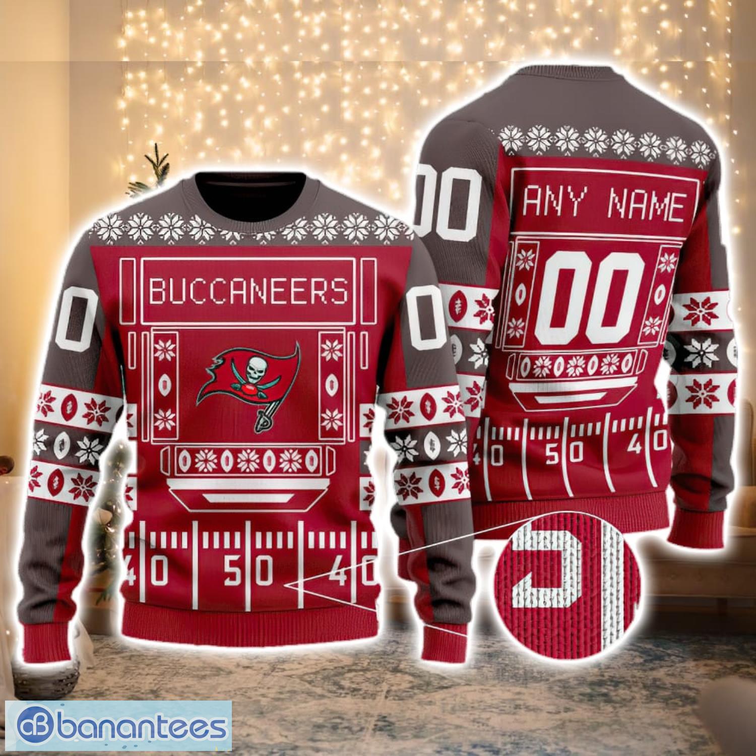 Tampa Bay Buccaneers Christmas Pattern New Ugly Sweater AOP For Men And  Women Gift Fans - Banantees