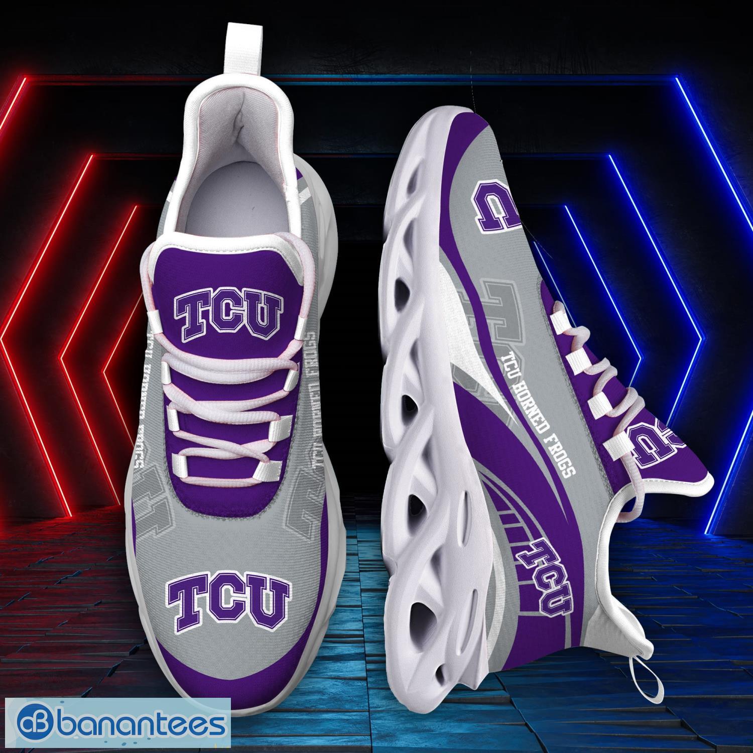 TCU Horned Frogs Sneakers Max Soul Sneakers Sport Gift For Men And Women - TCU Horned Frogs Sneakers Max Soul Trending Summer 51190_4