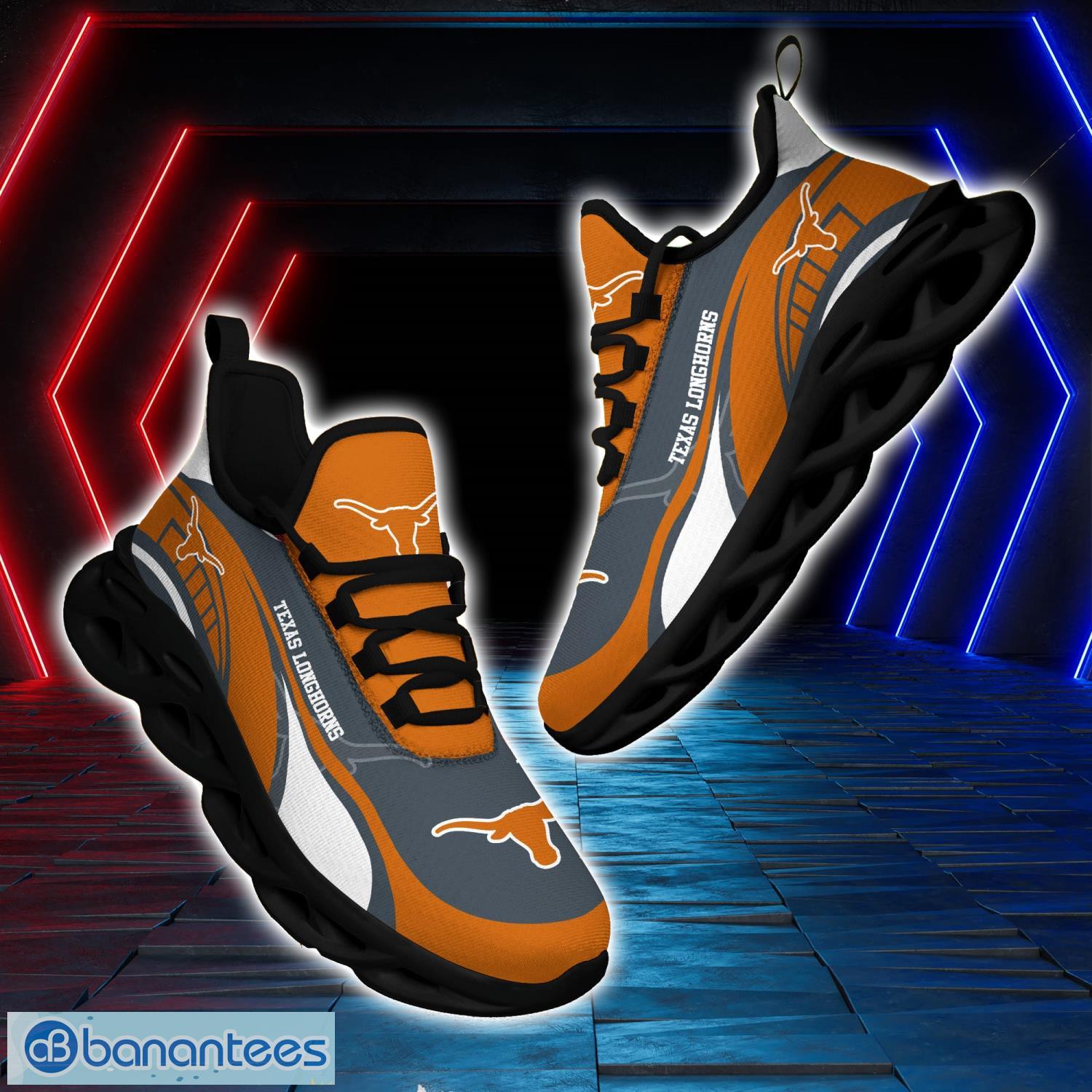 Texas Longhorns Sneakers Max Soul Sneakers Sport Gift For Men And Women - Texas Longhorns Sneakers Max Soul Trending Summer 51190_5