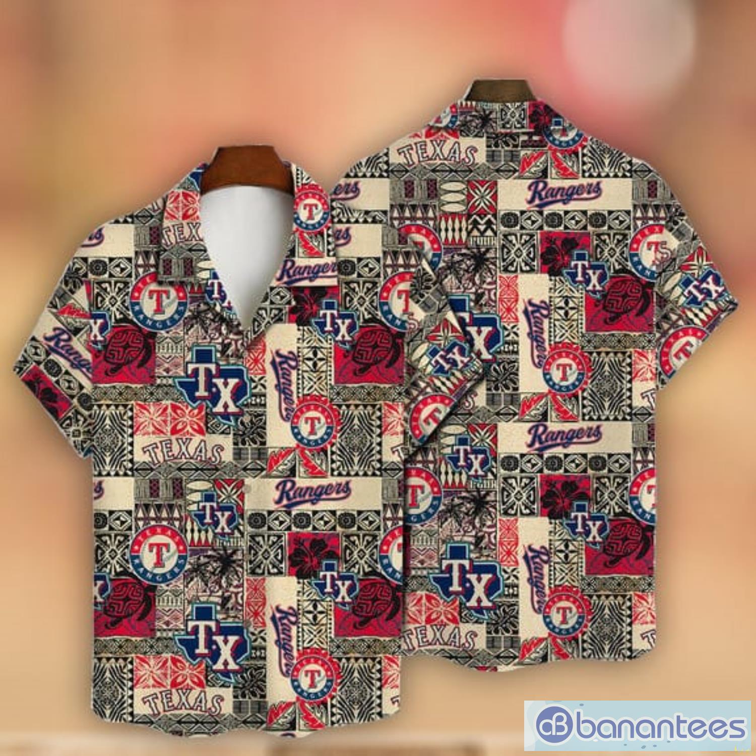 Texas Rangers Major League Baseball All Over Print AOP Hawaiian Shirt For Fans Product Photo 1