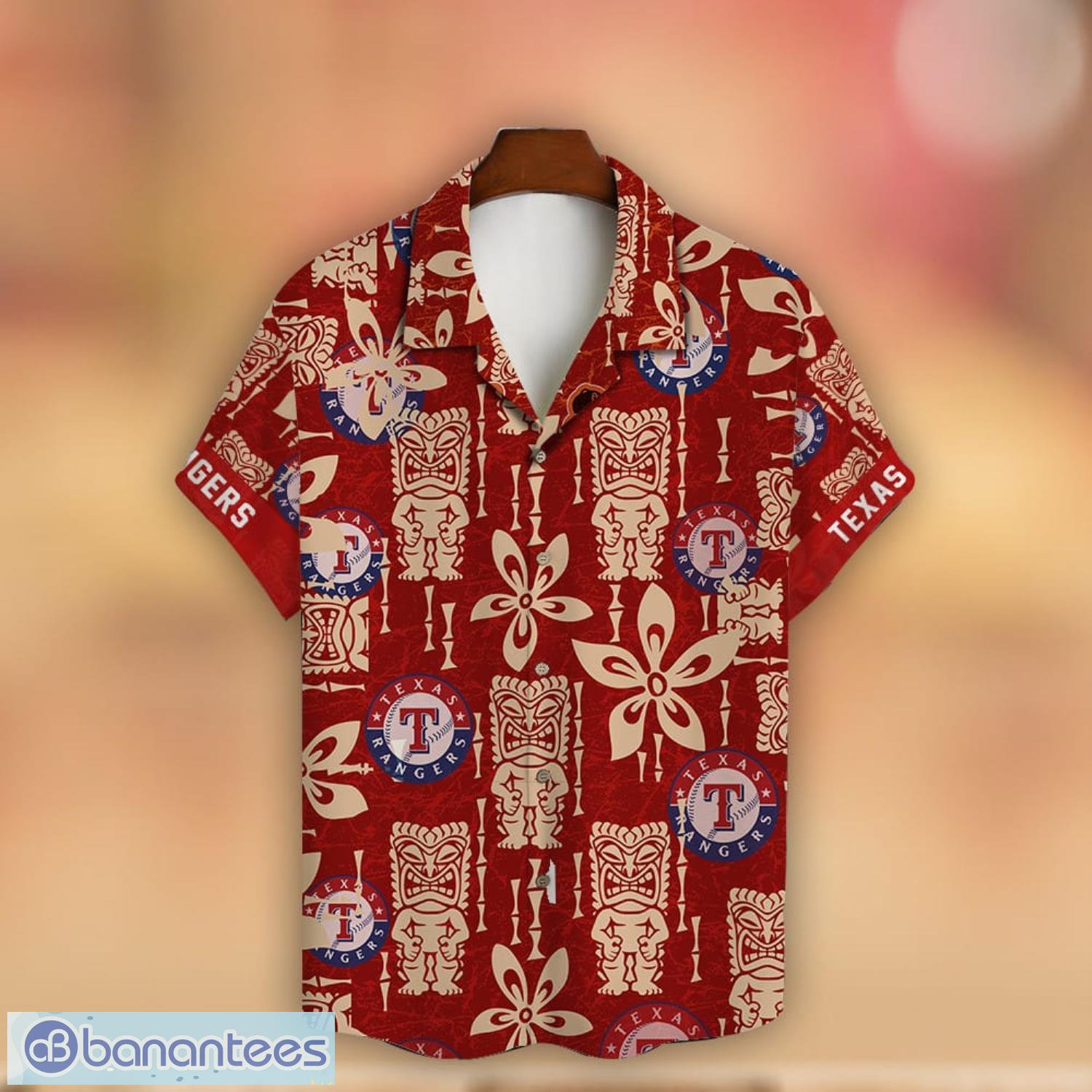 Atlanta Braves Baseball Pattern Vintage Hawaiian Shirt Fans Gift - Banantees