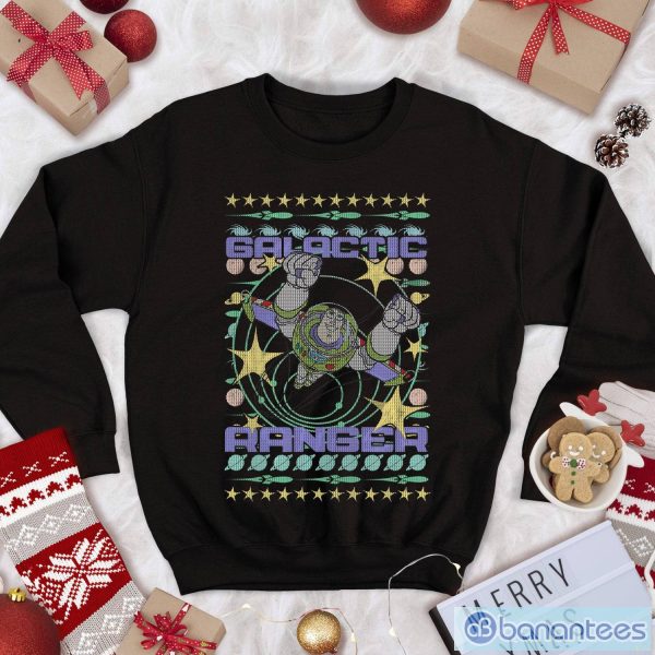 Toy Story Ugly Christmas Sweatshirt Buzz Lightyear Galactus Ranger Sweatshirt Lightyear Christmas Sweatshirt Product Photo 1