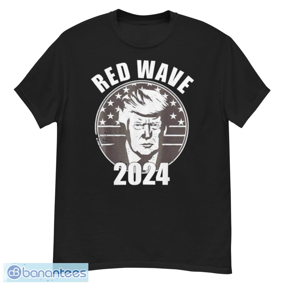 Trump 2024 Red Wave Ugly Christmas Sweatshirt - G500 Men’s Classic T-Shirt