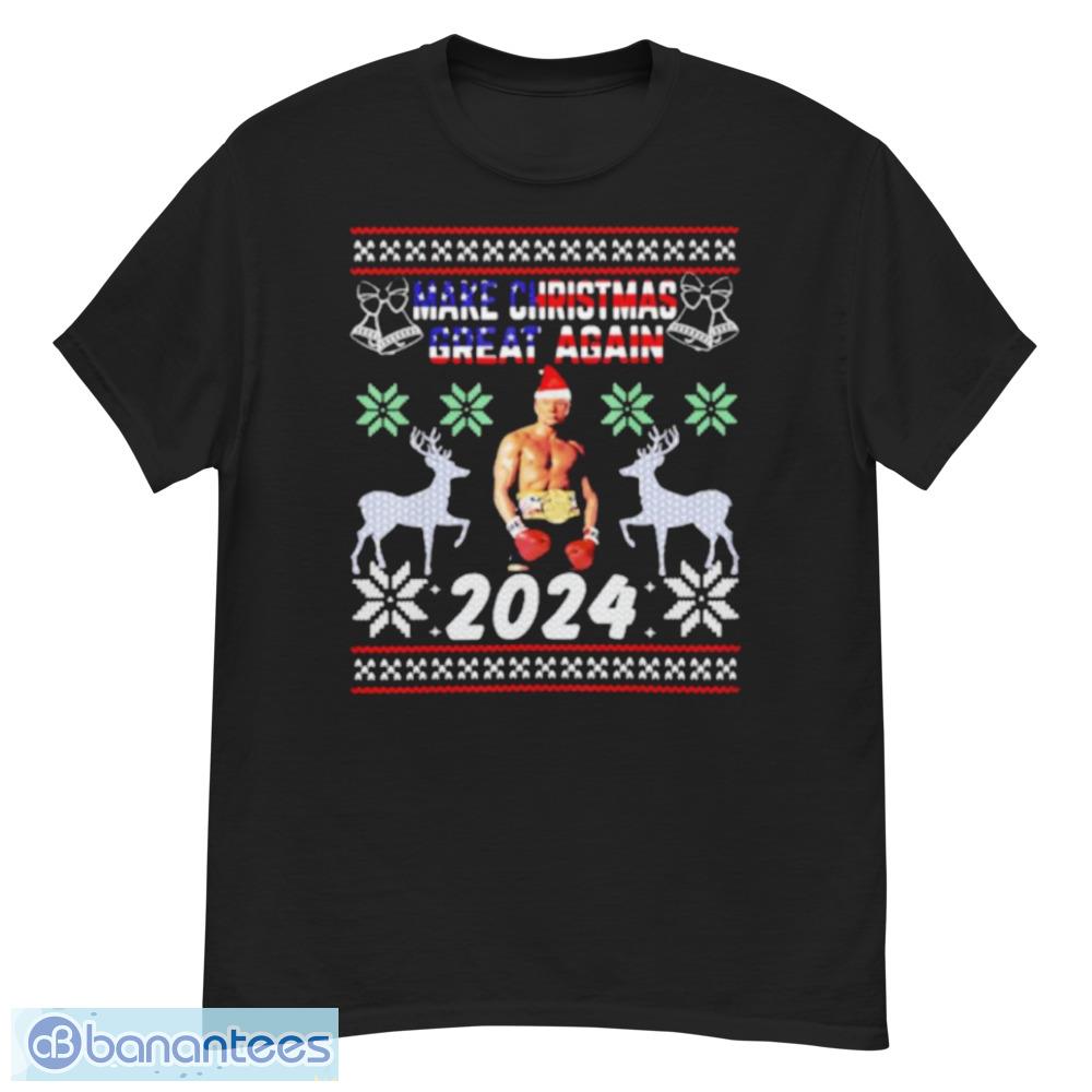 Trump Make Christmas Great Again 2024 T-Shirt - G500 Men’s Classic T-Shirt