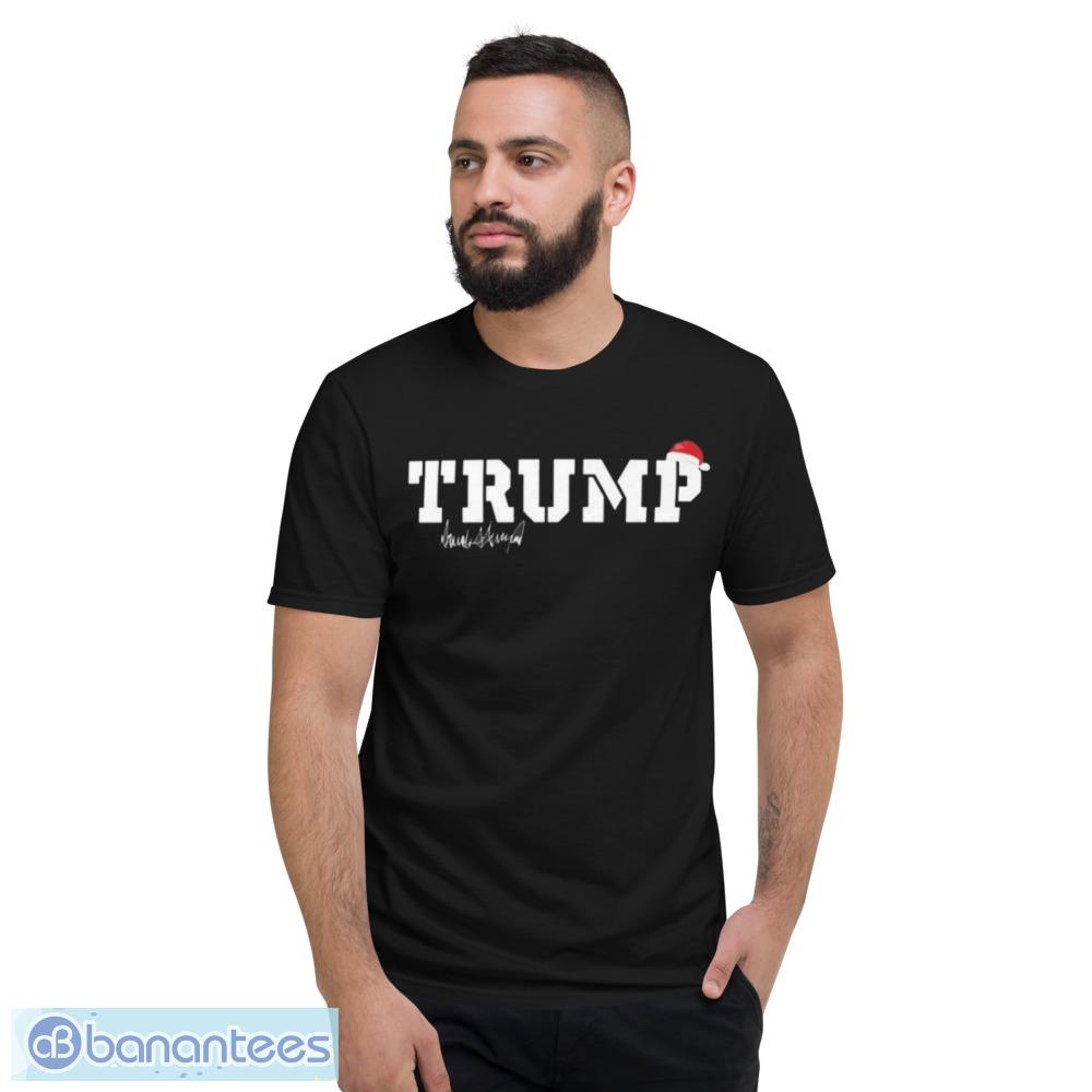 Trump Santa Donald Trump 45 47 Trump 2024 Christmas T-Shirt - Short Sleeve T-Shirt