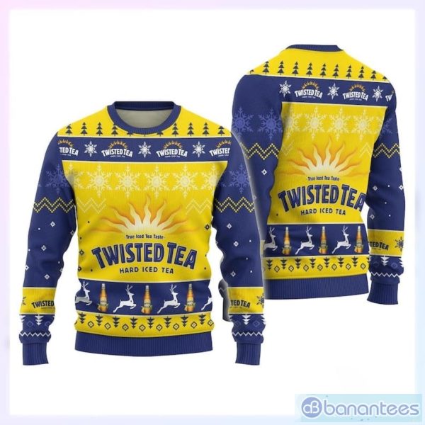 Twisted Tea Lover Ugly Christmas Sweater Cute Gift Product Photo 1