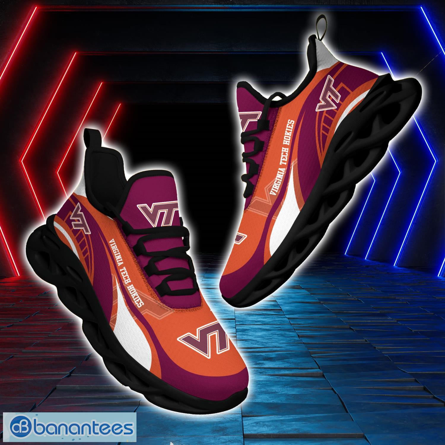 Virginia Tech Hokies Sneakers Max Soul Sneakers Sport Gift For Men And Women - Virginia Tech Hokies Sneakers Max Soul Trending Summer 51190_5