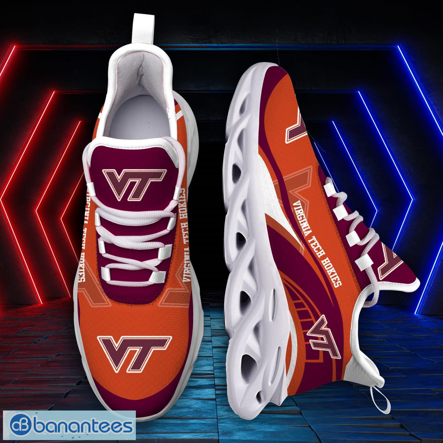 Virginia Tech Hokies Sneakers Max Soul Sneakers Sport Gift For Men And Women - Virginia Tech Hokies Sneakers Max Soul Trending Summer 51190_4