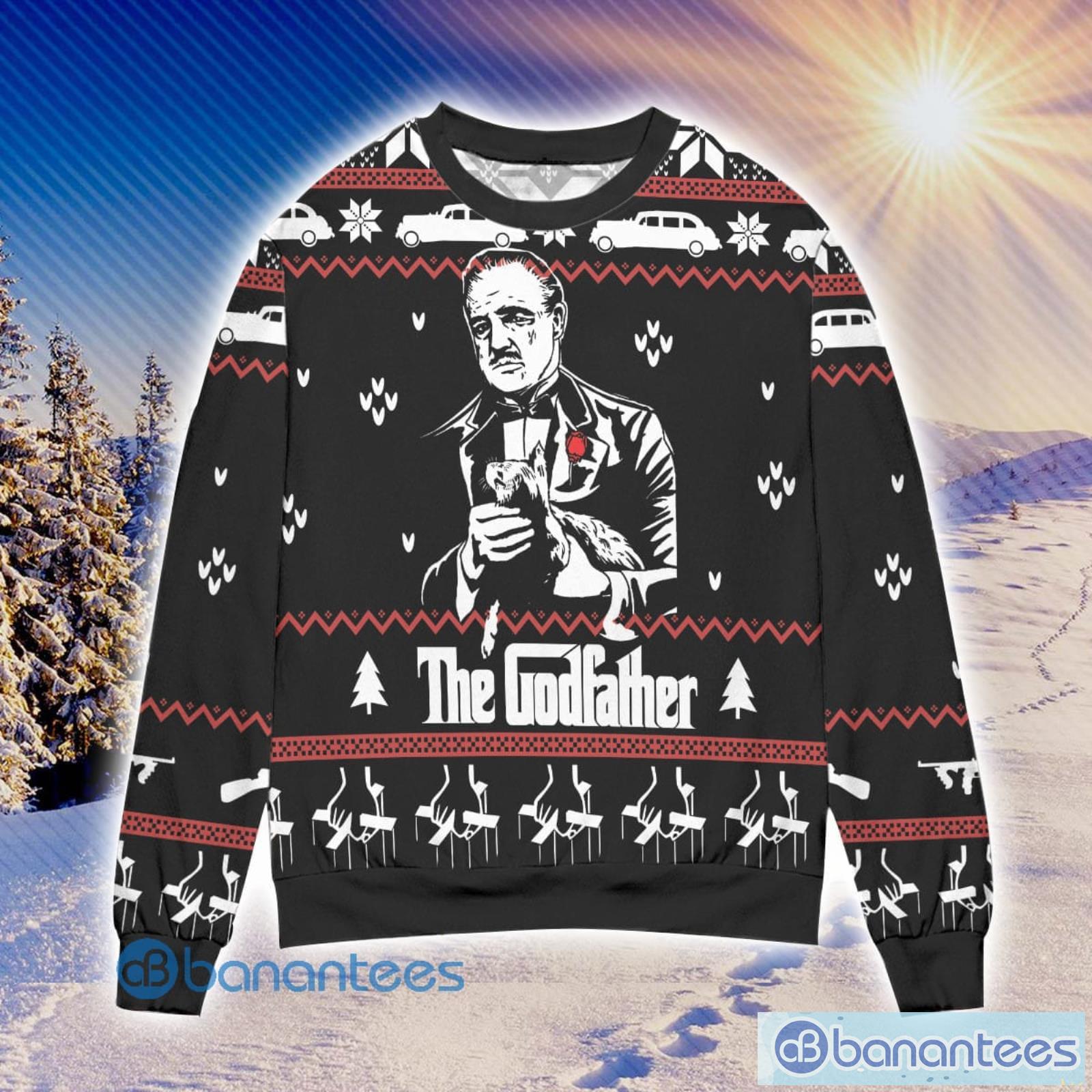 Vito Corleone The Godfather Ugly Christmas Sweater Christmas Gift