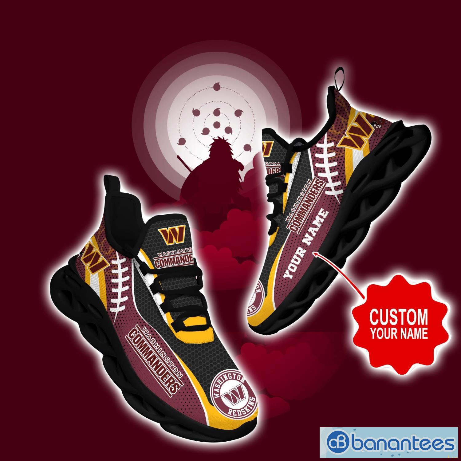 Washington Commanders NFL Max Soul Sneakers Sport Shoes - Banantees