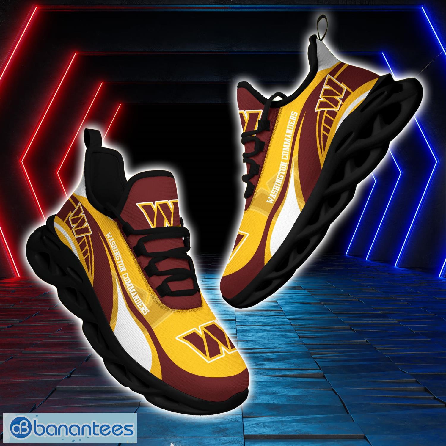 Washington Commanders Sneakers Max Soul Sneakers Sport Gift For Men And Women - Washington Commanders Sneakers Max Soul Trending Summer 51190_5